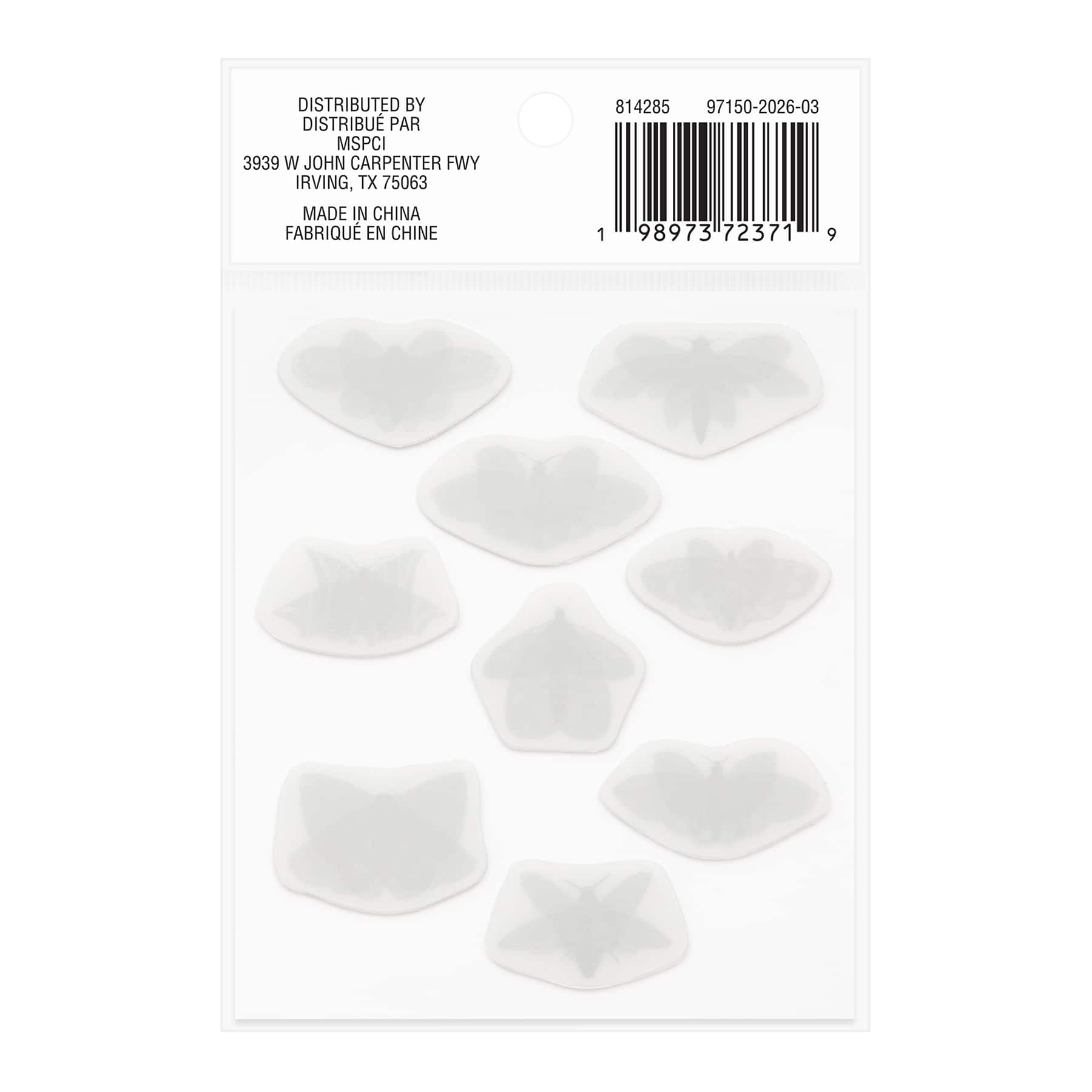 Black & White Moth Lenticular Stickers by Recollections™