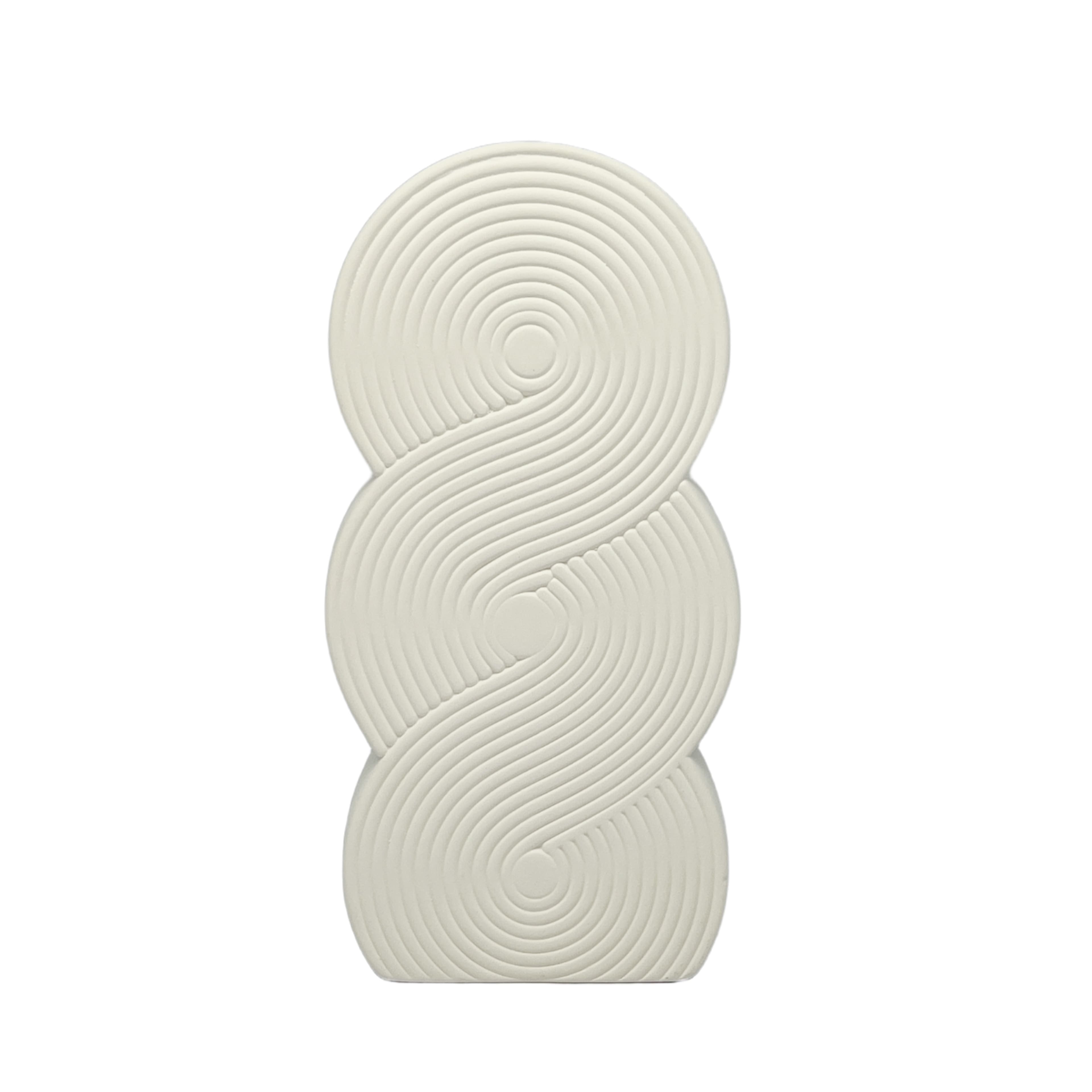 Jonathan Adler x Michaels 9" DIY Embossed Circles Ceramic Vase