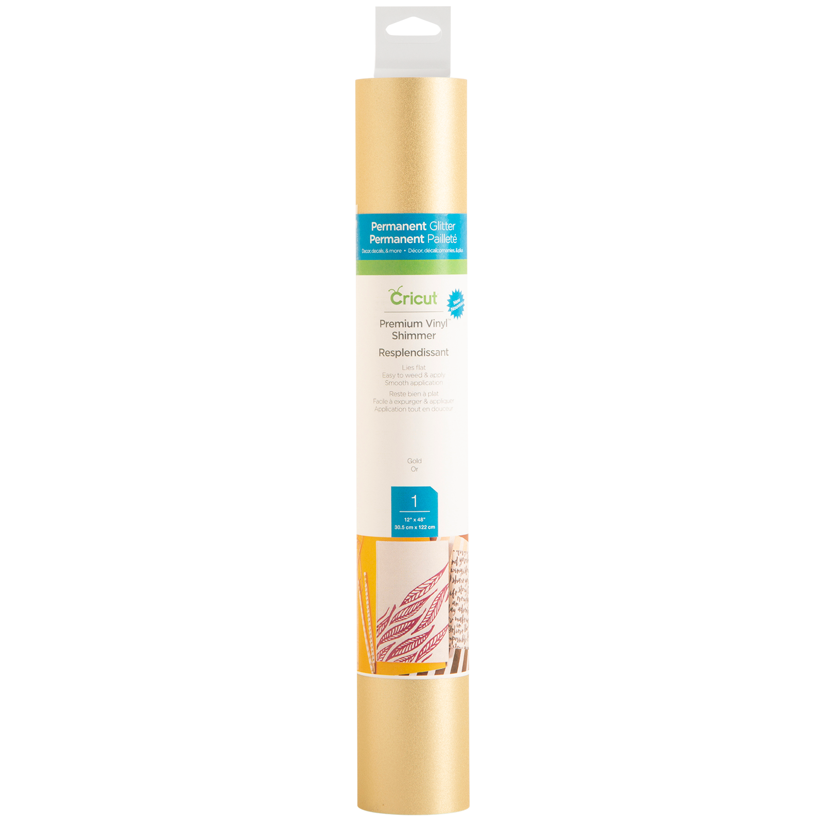 Cricut® Premium Vinyl™ Shimmer, 12" x 48"