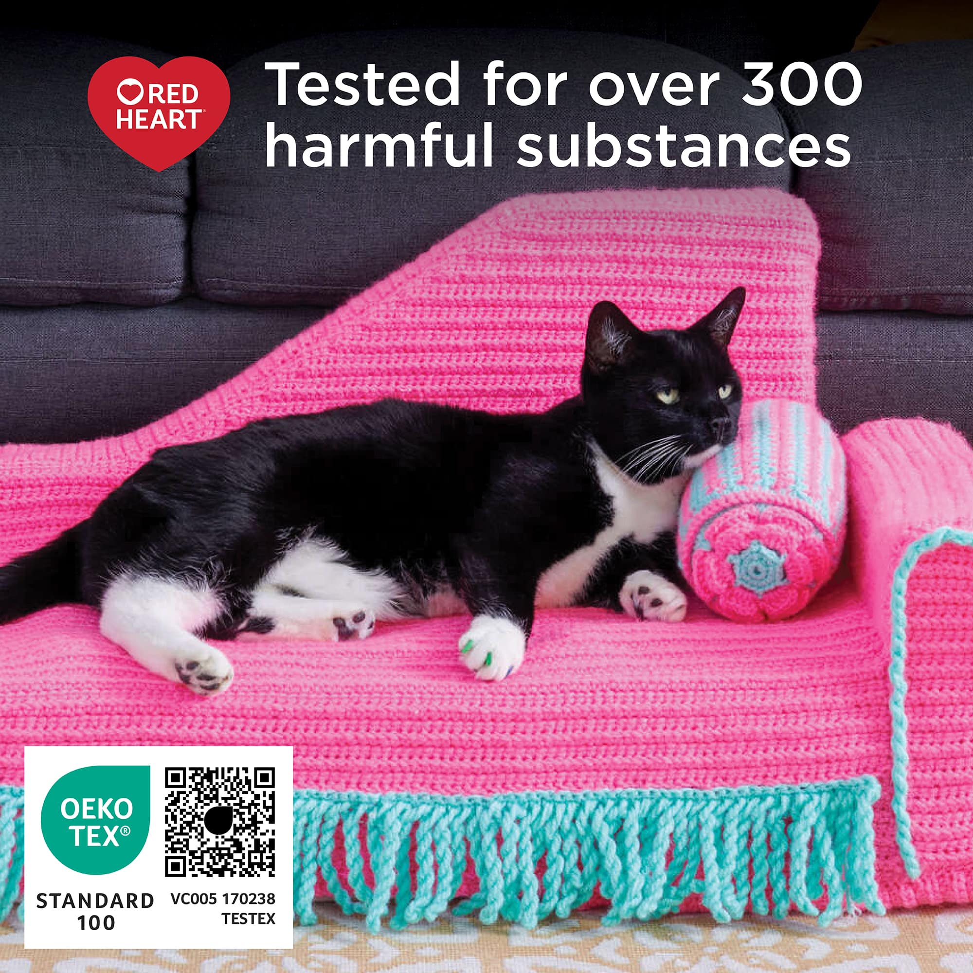 Red Heart® Comfort® Fleck Yarn