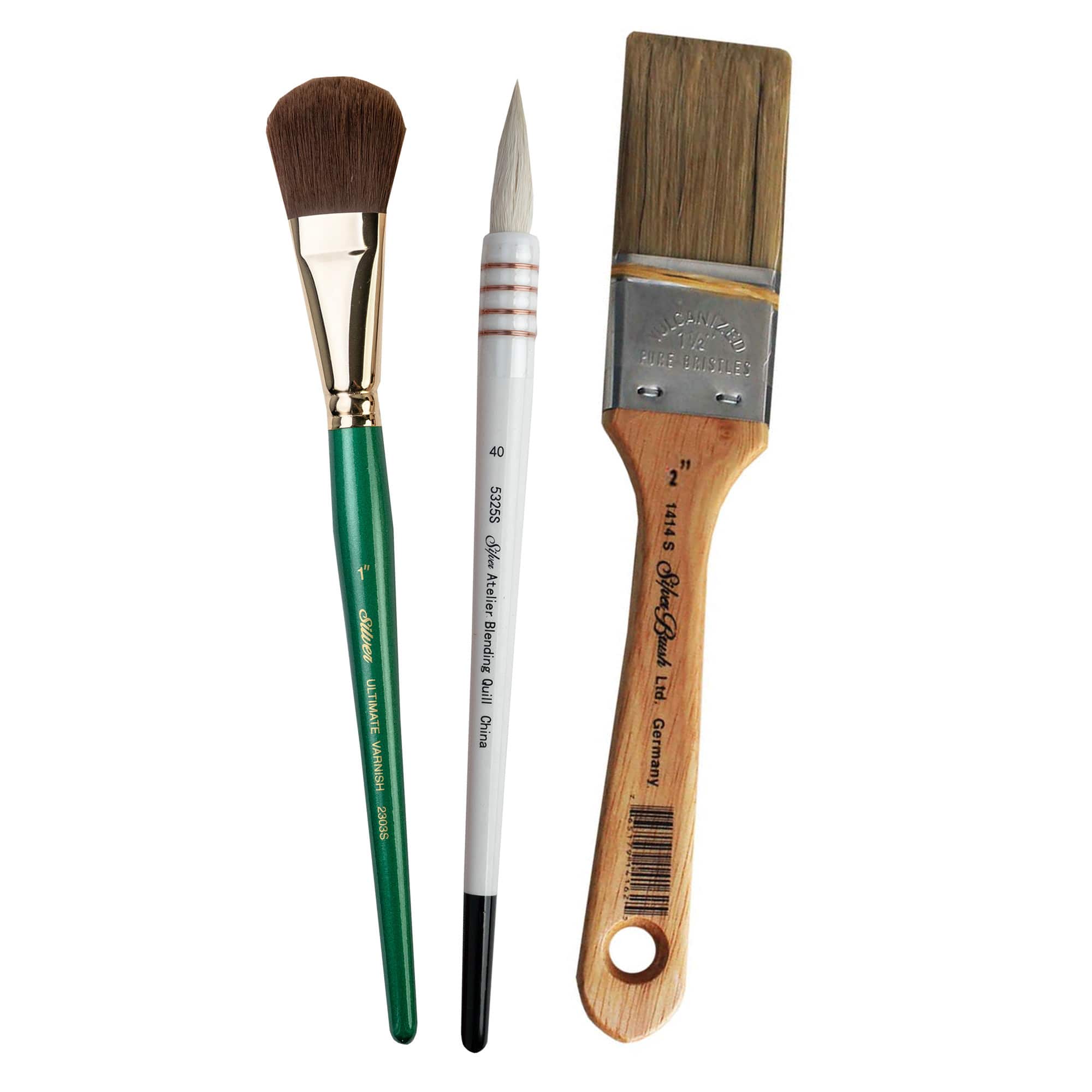 Silver Brush Limited Larger Blending Mix Brushes Set
