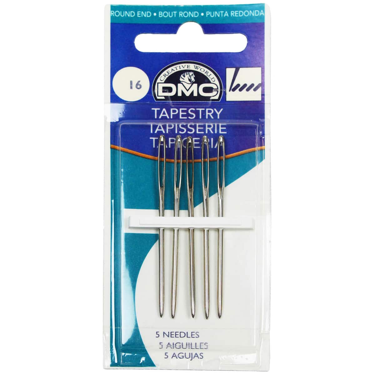 24 Packs: 5 ct. (120 total) DMC® Size 16 Tapestry Needles