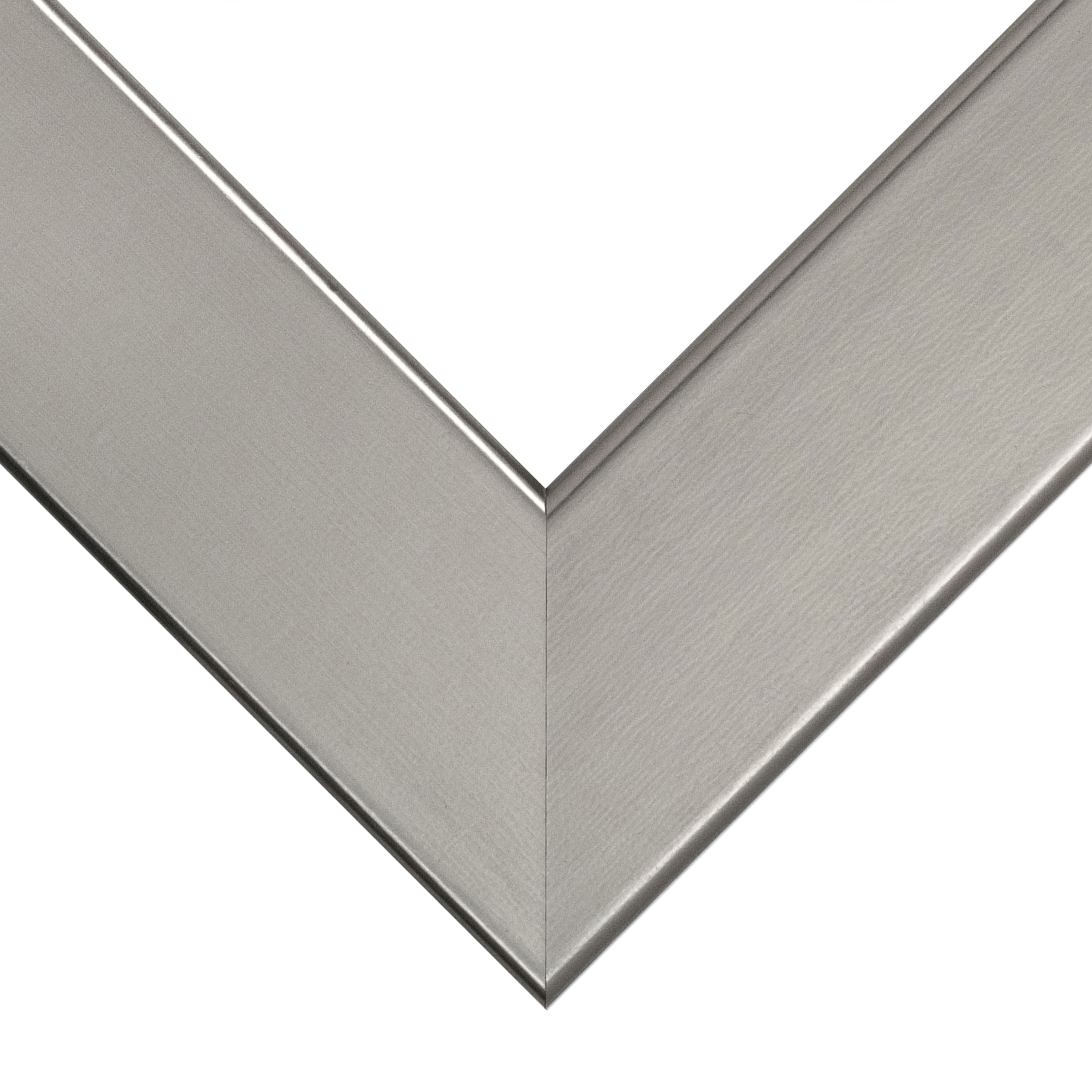 Frame USA Stainless Silver Single Image Picture Frame