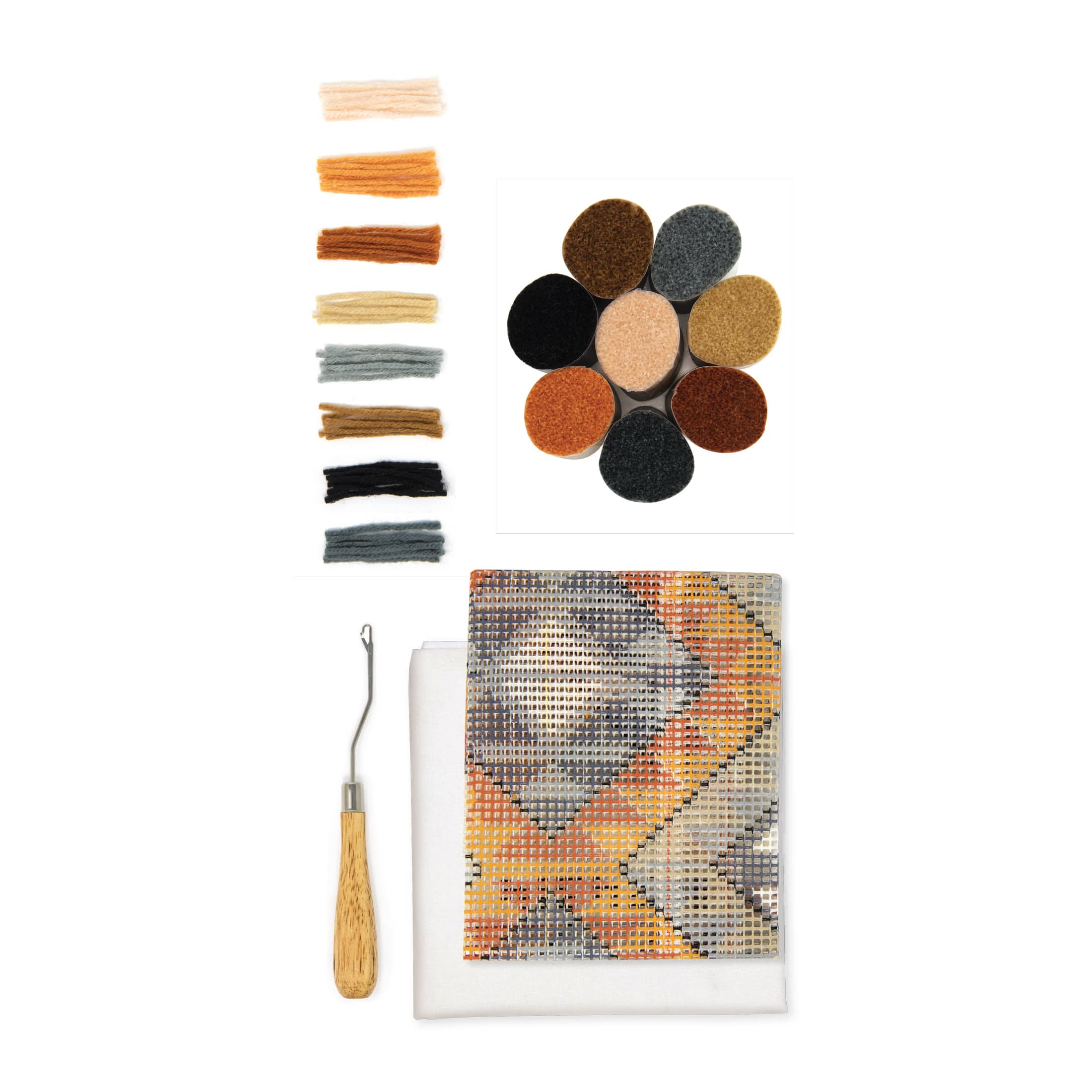 LoRan® Latch-Stitch™ Kilim Pillow Kit