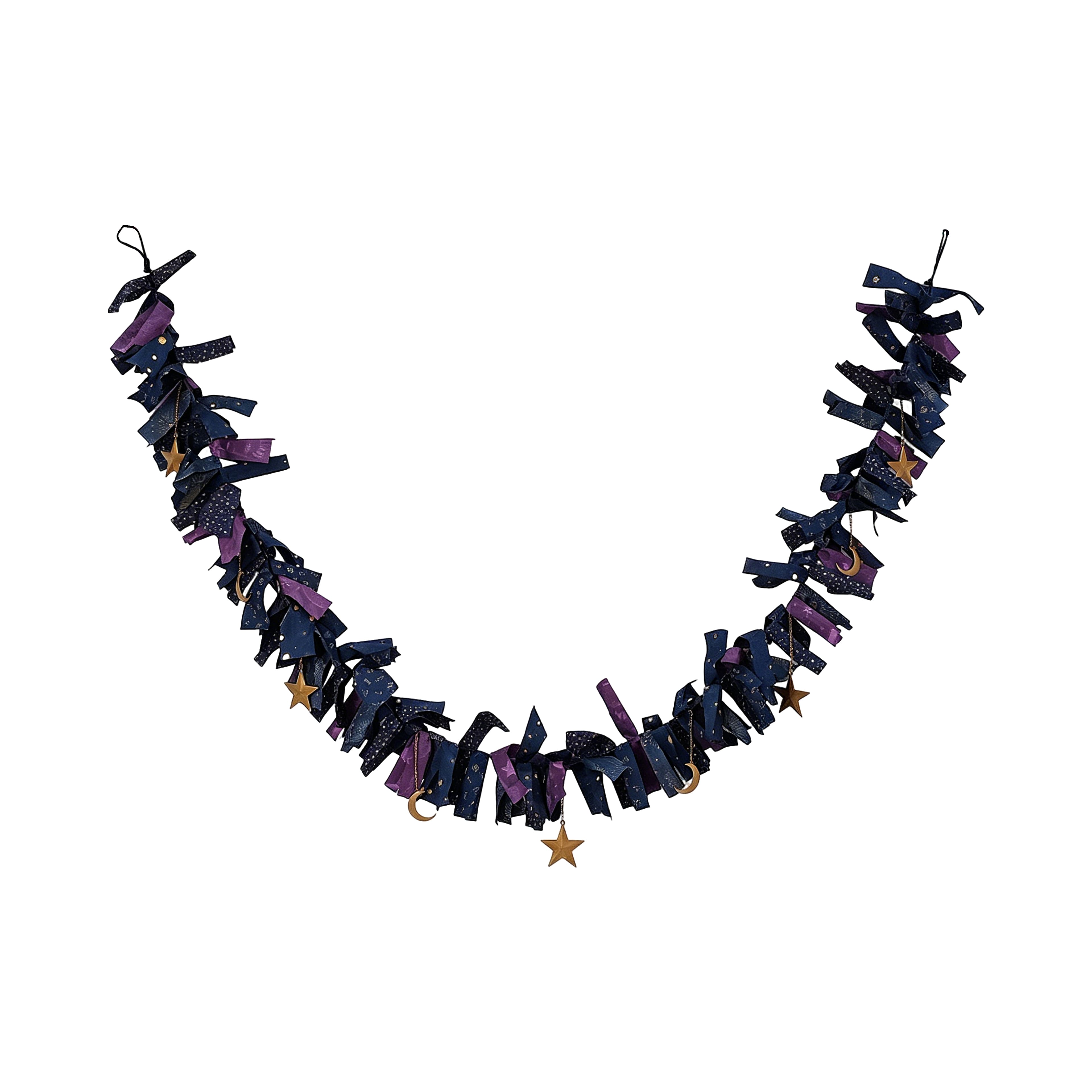 6ft. Celestial Charm & Fabric Garland by Ashland®