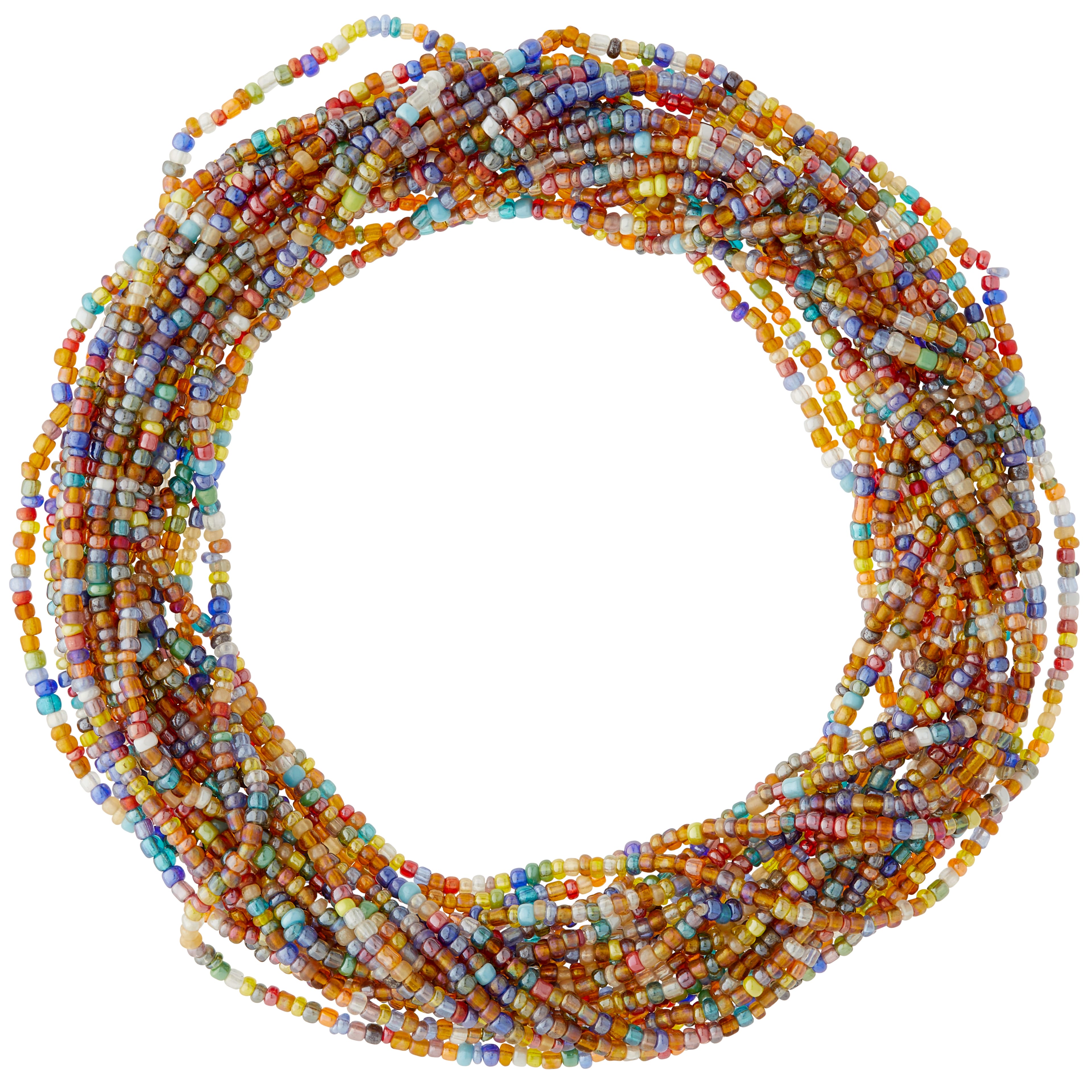 Multicolor Small Glass Beads, 2mm by Bead Landing™