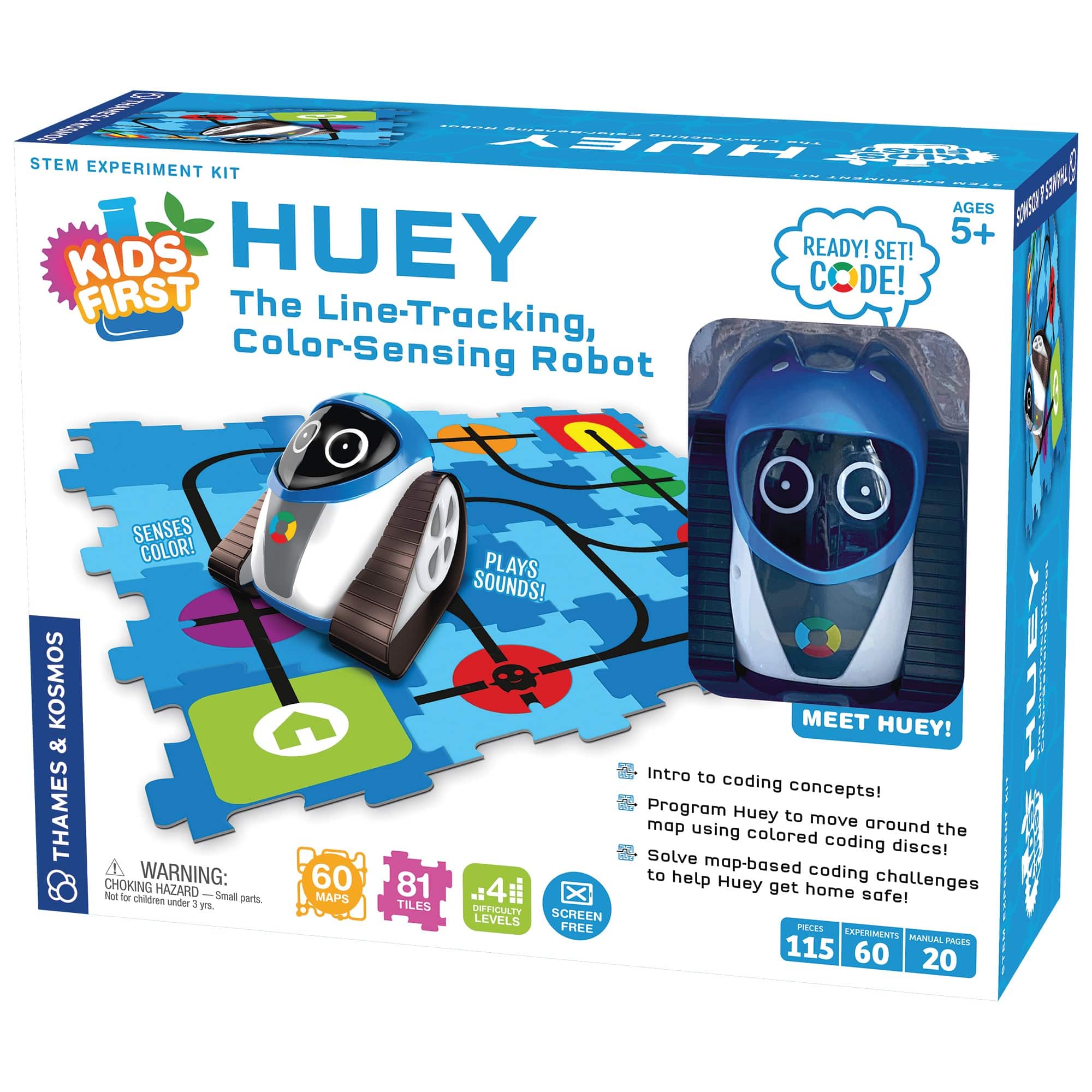 Thames & Kosmos Huey: The Line-Tracking, Color-Sensing Robot
