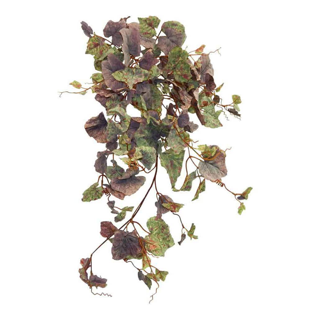 TF Publishing Brown & Green Frosted Grape Bush With 155 Leaves