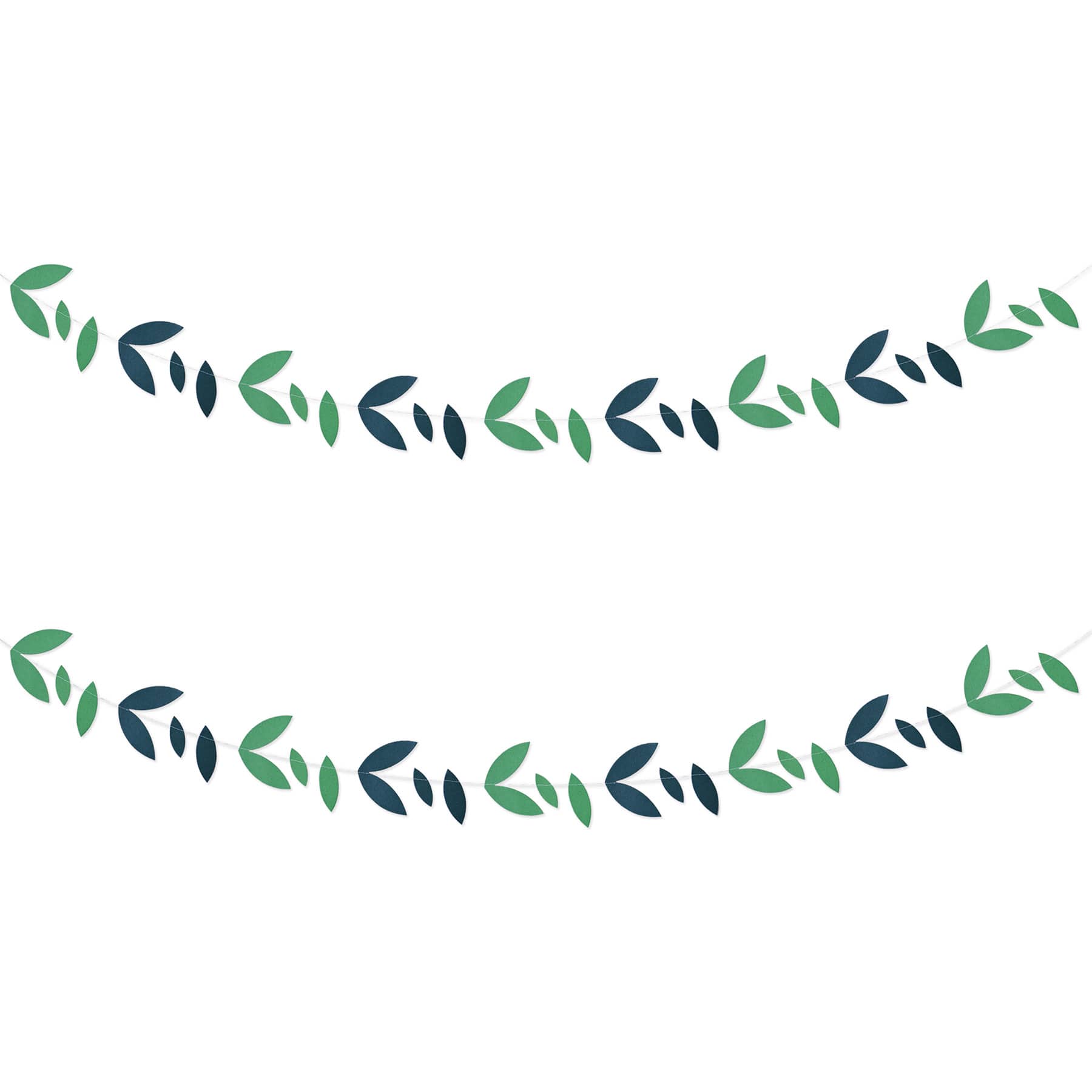 Beistle 11ft. Green Leaves Garlands, 2ct.