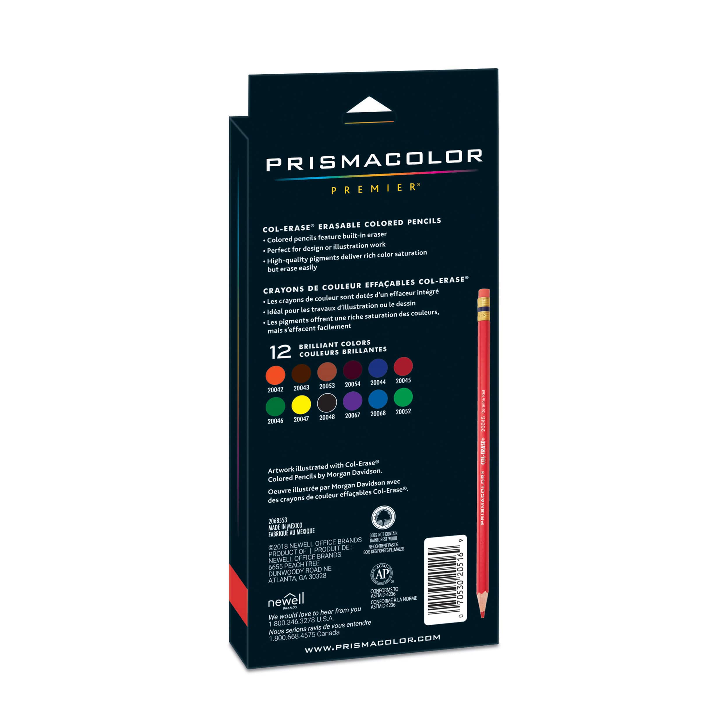 Prismacolor® Premier® Col-Erase® 12-Piece Coloured Pencil Set
