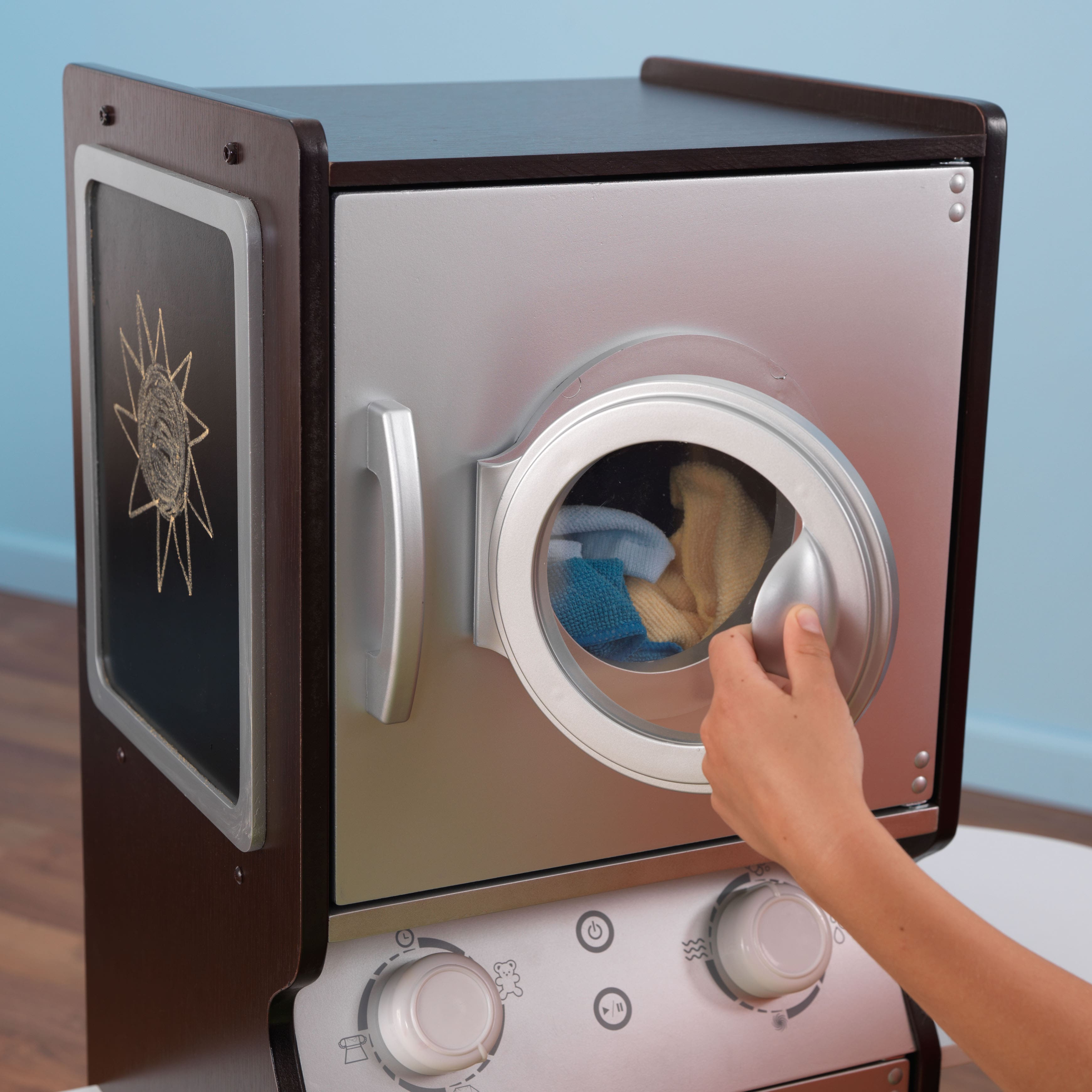 KidKraft Espresso Laundry Play Set