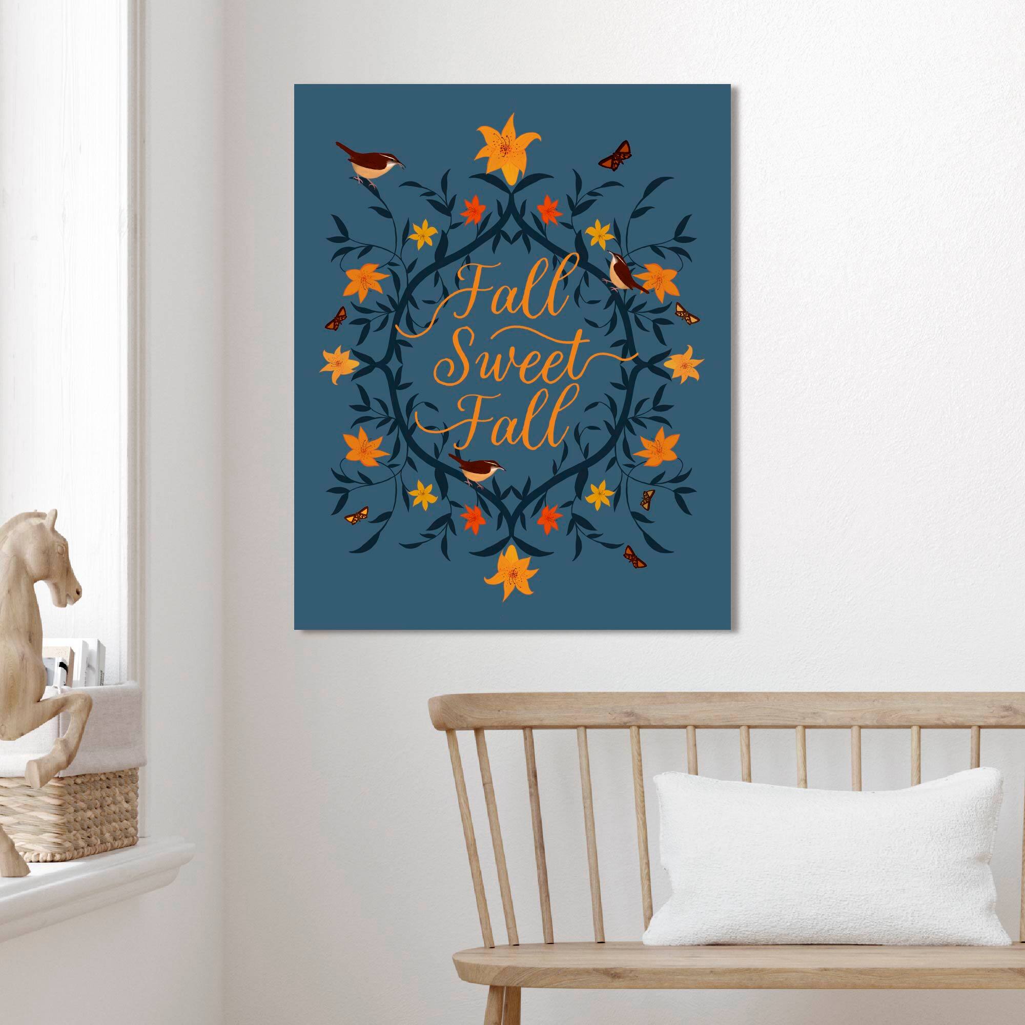 Courtside Market® Fall Sweet Fall Gallery-Wrapped Canvas Wall Art