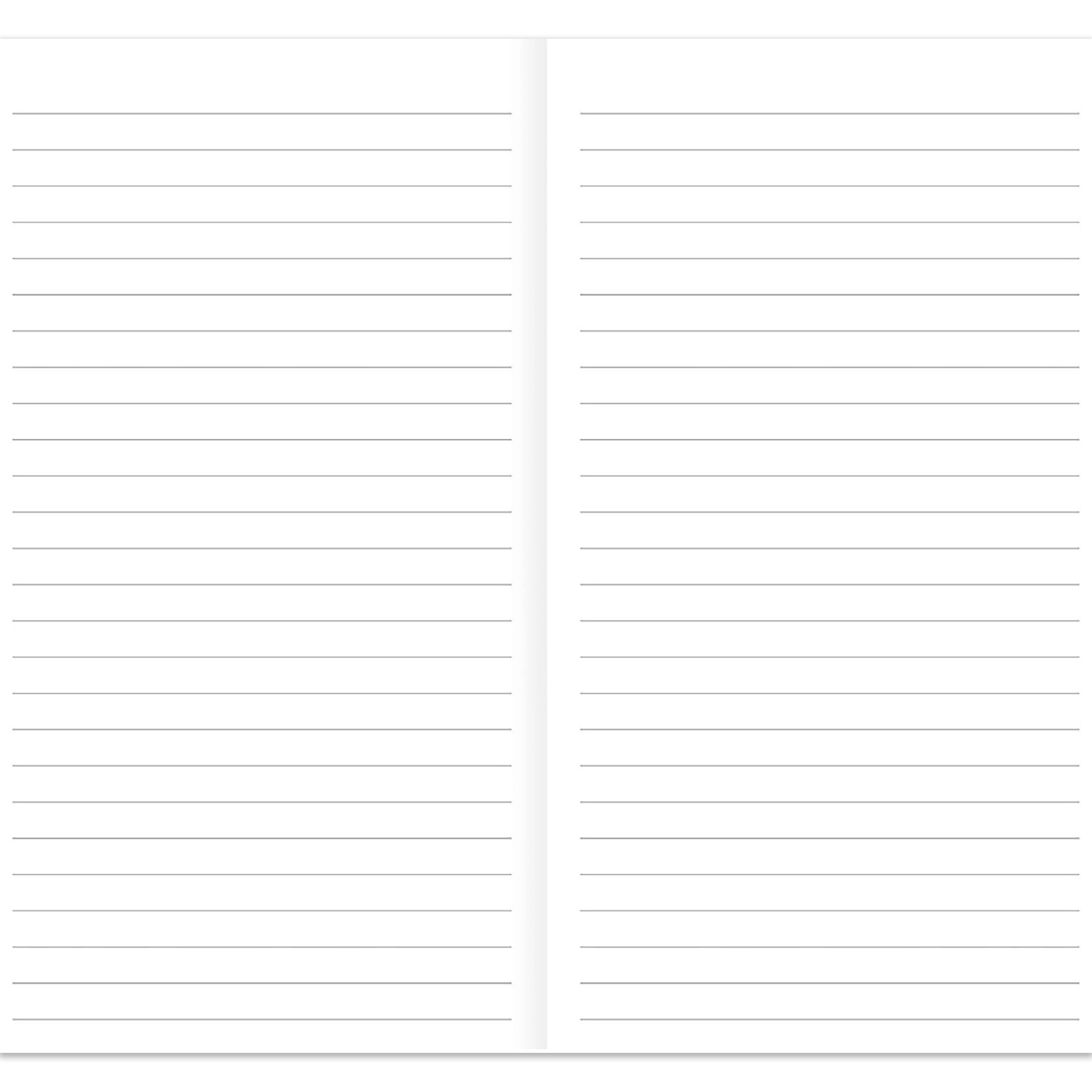 TF Publishing Violet & Gold Hearts Jotter