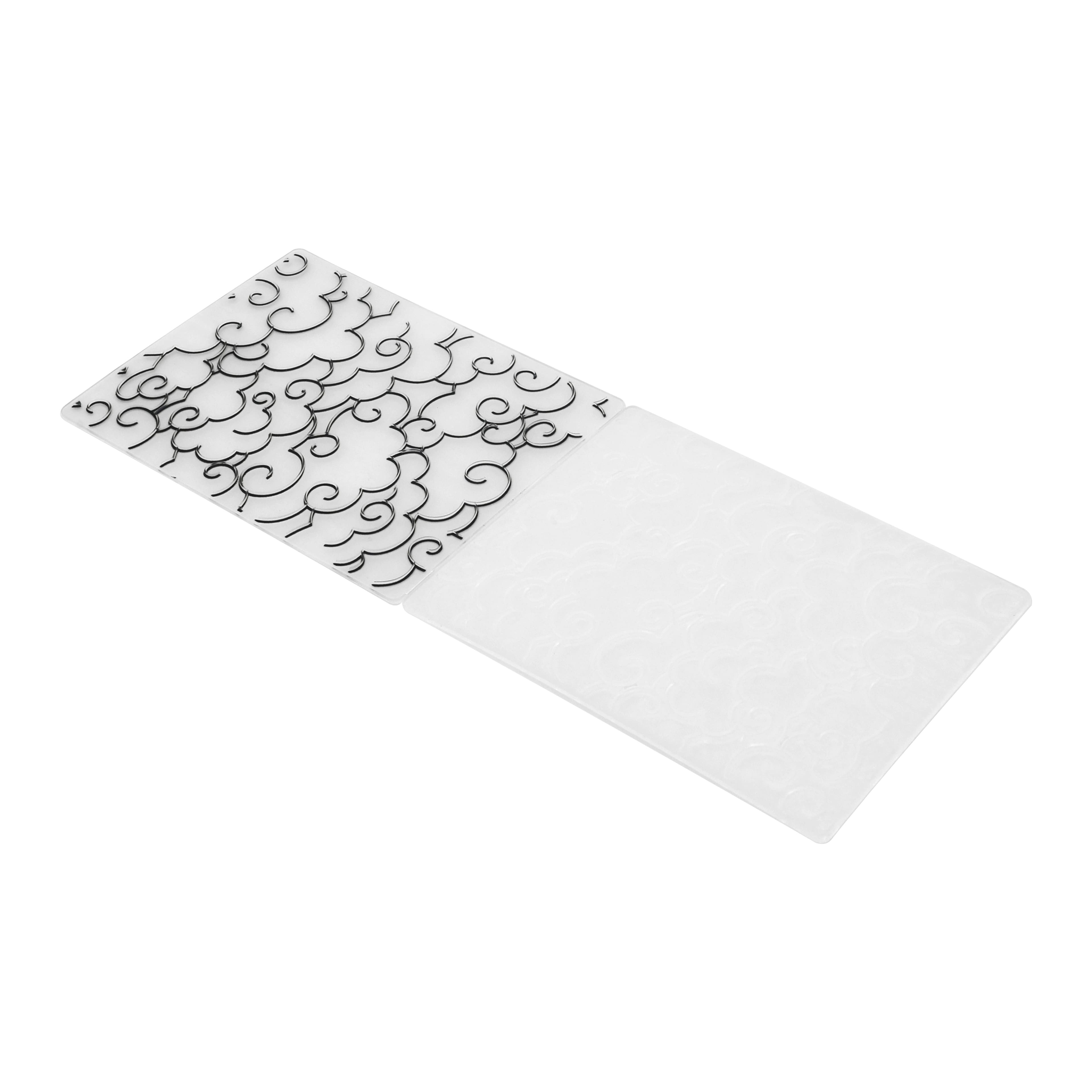 12 Pack: Clouds Embossing Folders Set by Recollections™