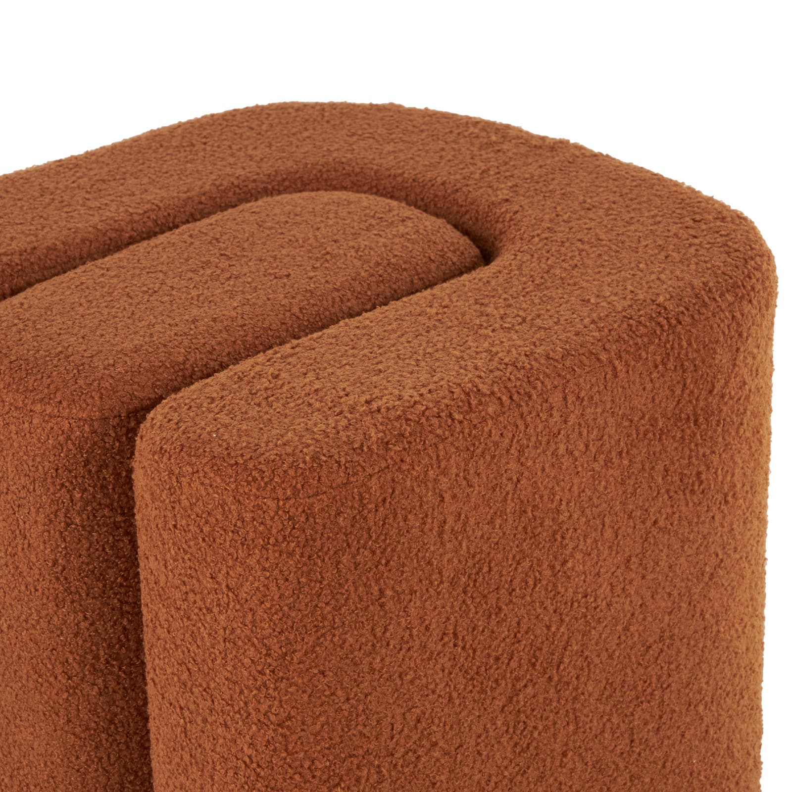 18" W-Shaped Room Ottoman