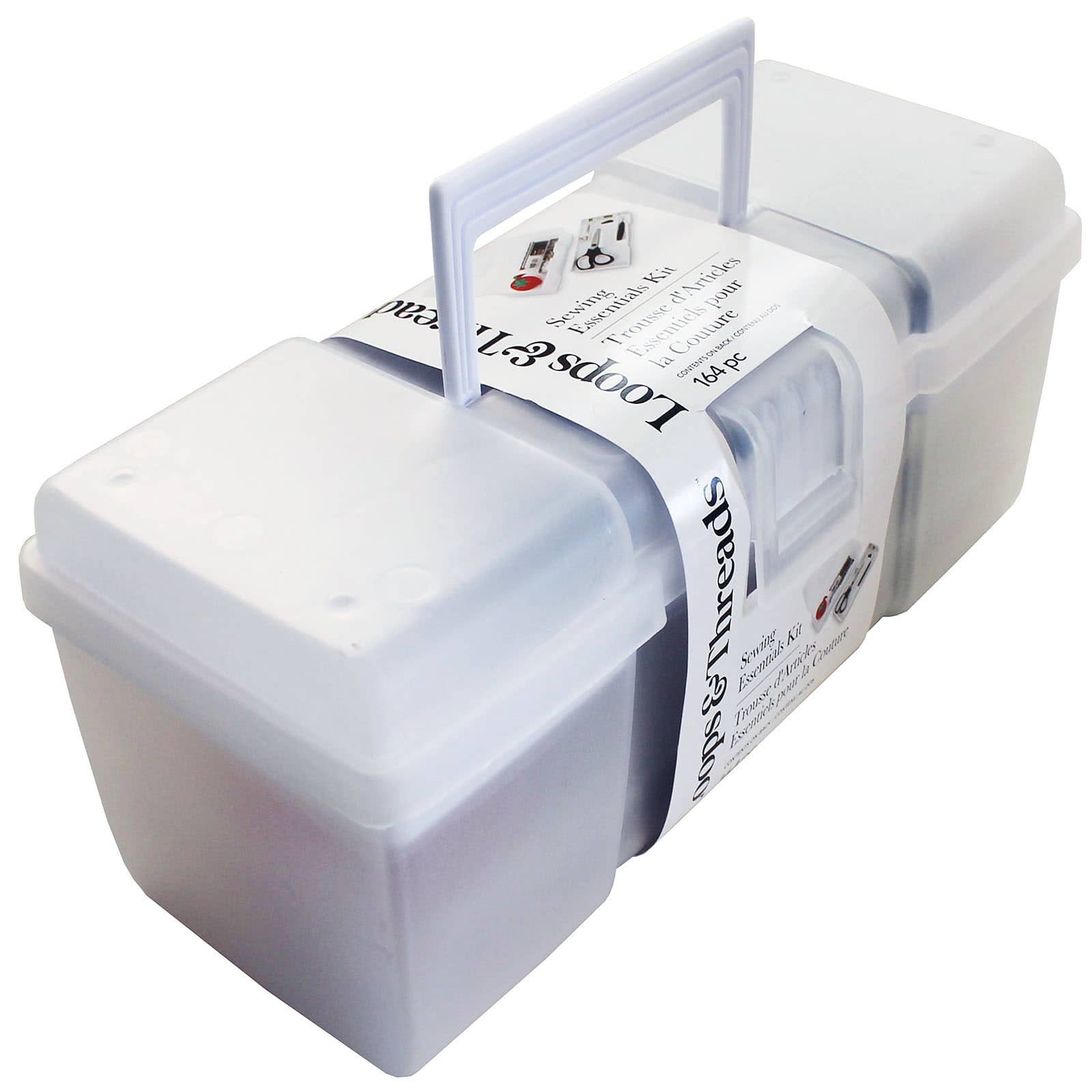 Sew & Go Premium Sewing Kit in Caddy with Removable Tray by Loops & Threads™