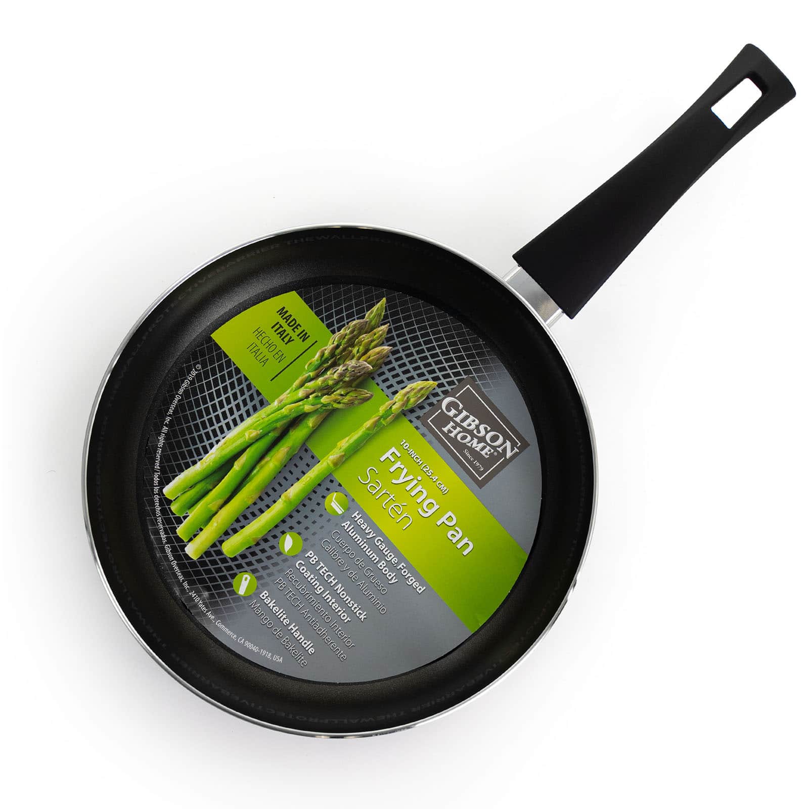 Gibson Home® Piletti 10'' Aluminum Frying Pan