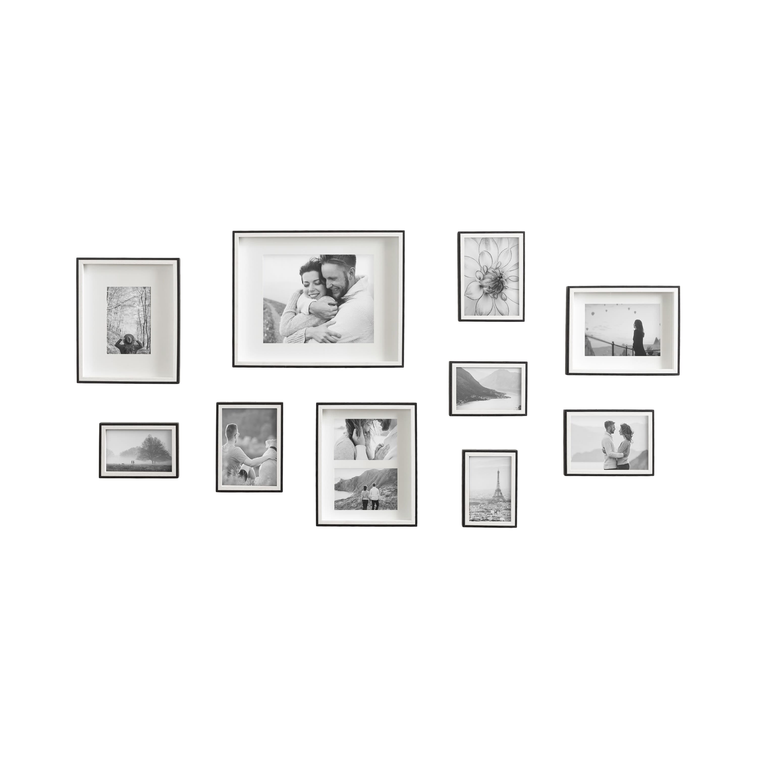 Kate and Laurel Gibson Wall Photo Frames Set