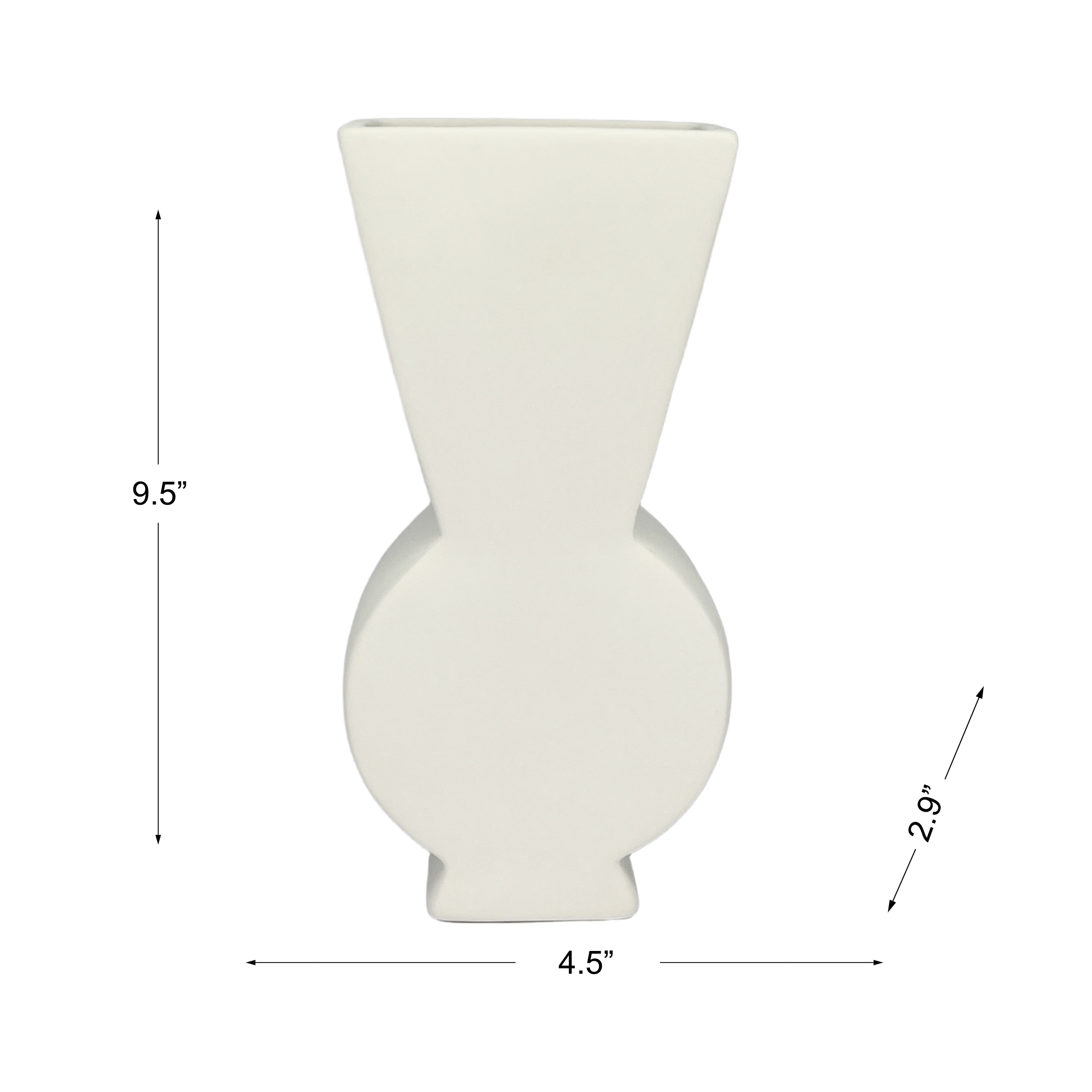 Jonathan Adler x Michaels 9.5" Flat DIY Ceramic Beaker Vase