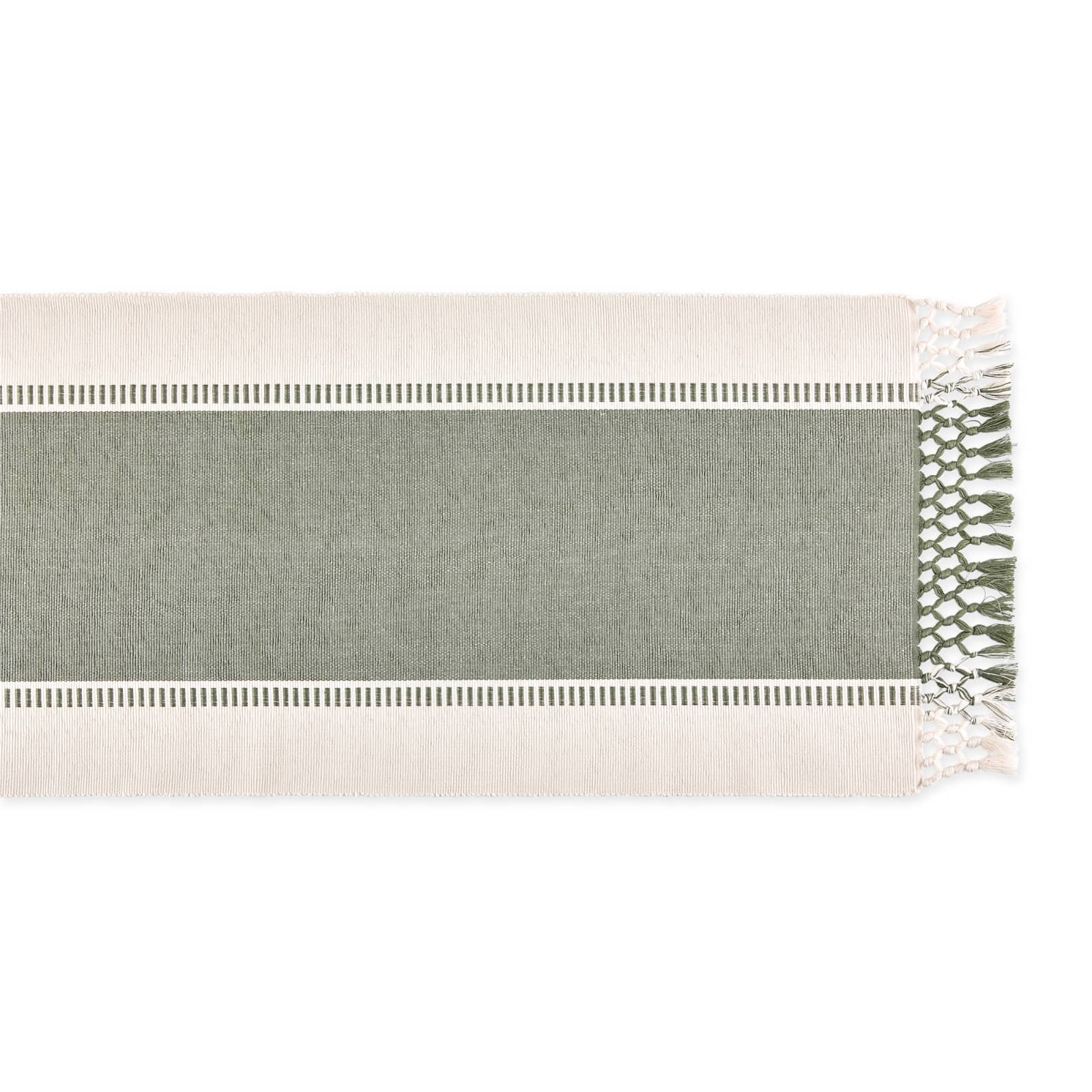 DII® 108" Dobby Stripe Table Runner