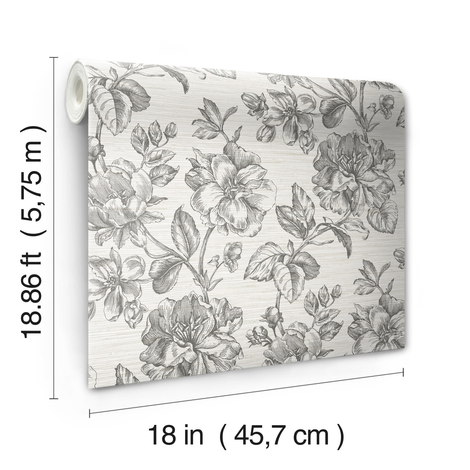 RoomMates Tamara Day Flower Girl Peel & Stick Wallpaper