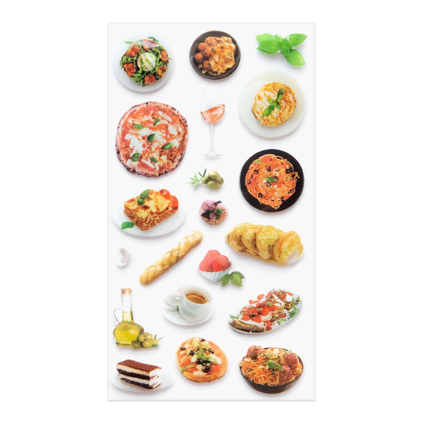 Italian Food 3D Stickers by Recollections™
