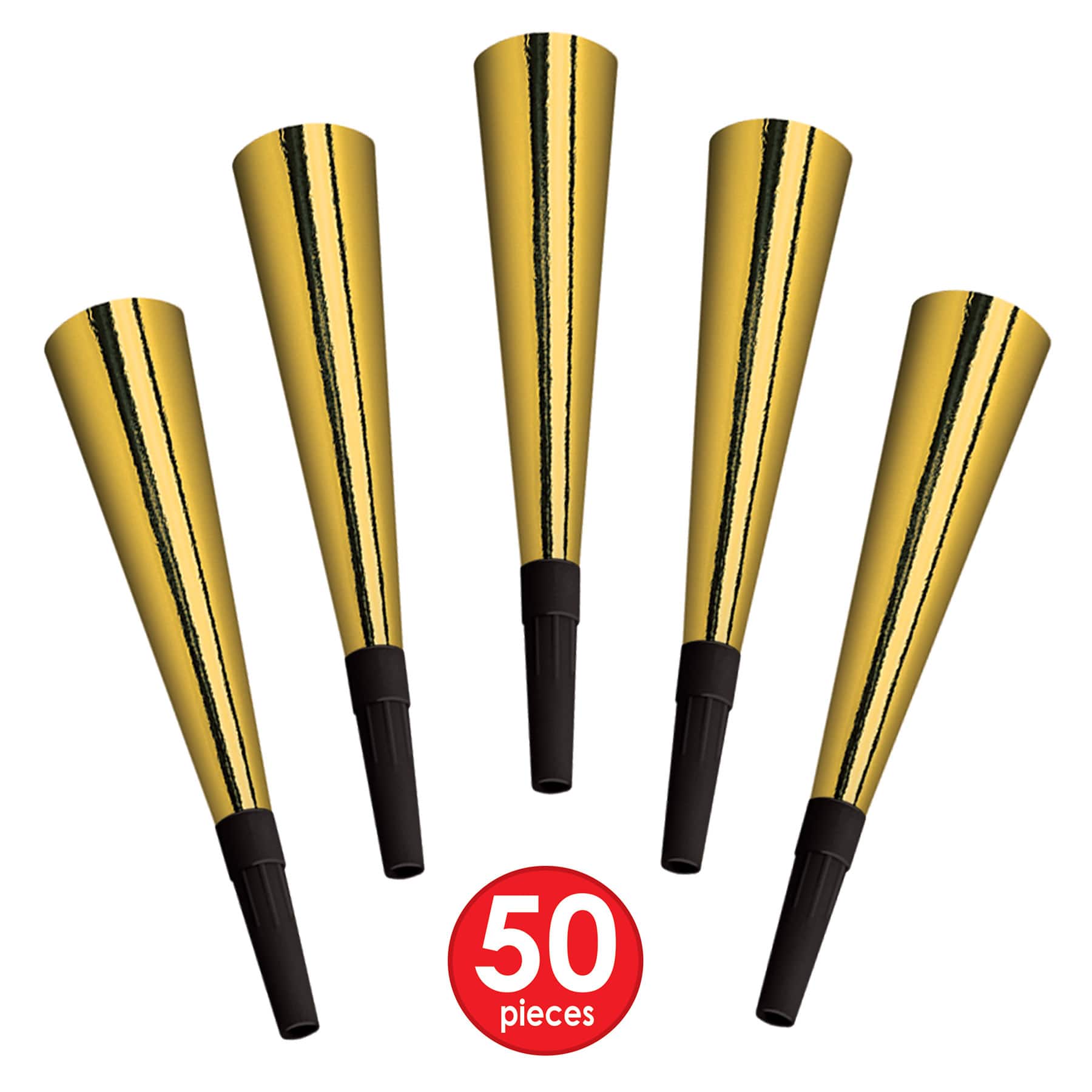 Beistle Black & Gold New Year Star Accessory Kit
