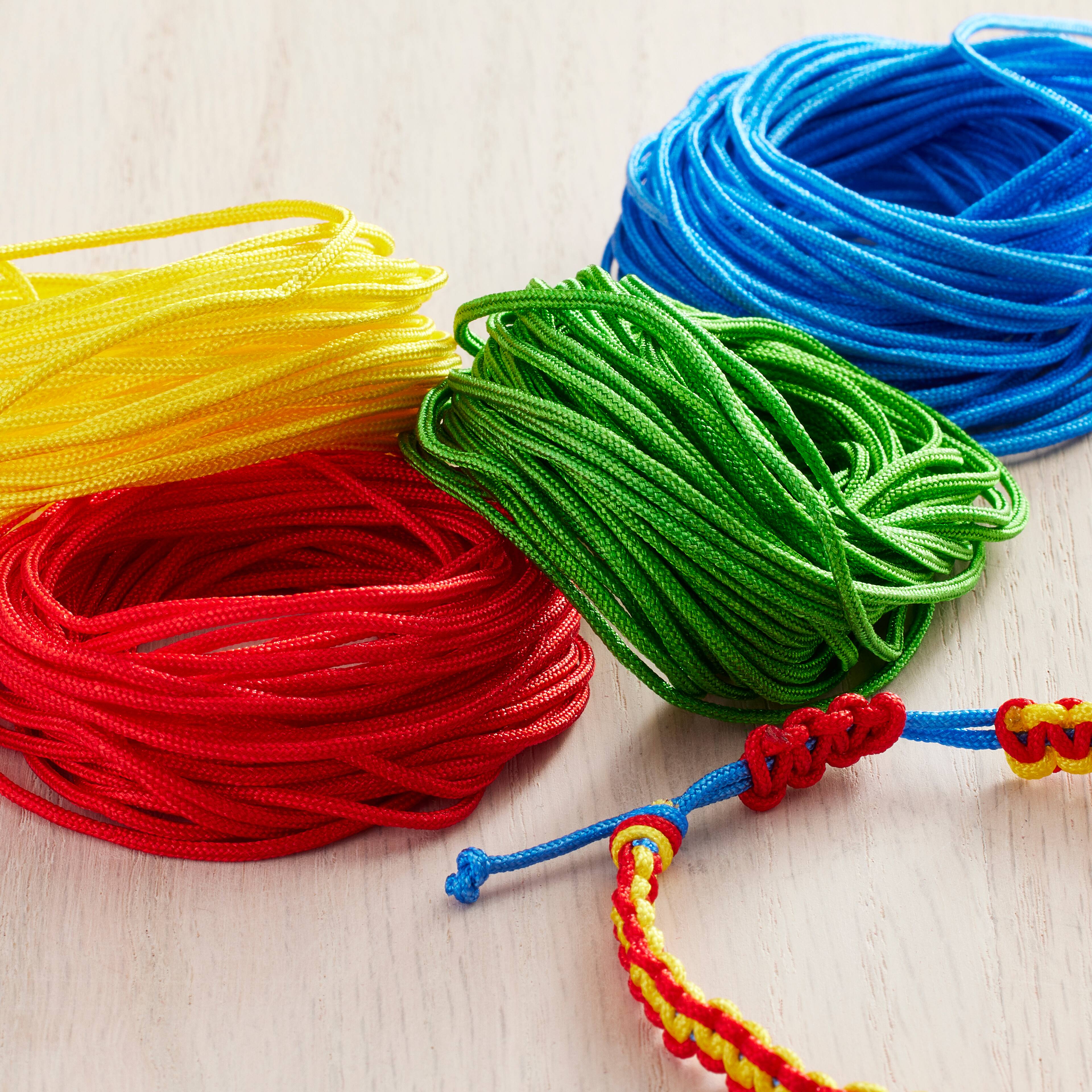 6 Packs: 4 ct. (24 total) 1.5mm Primary Colors Nylon Cording by Bead Landing™