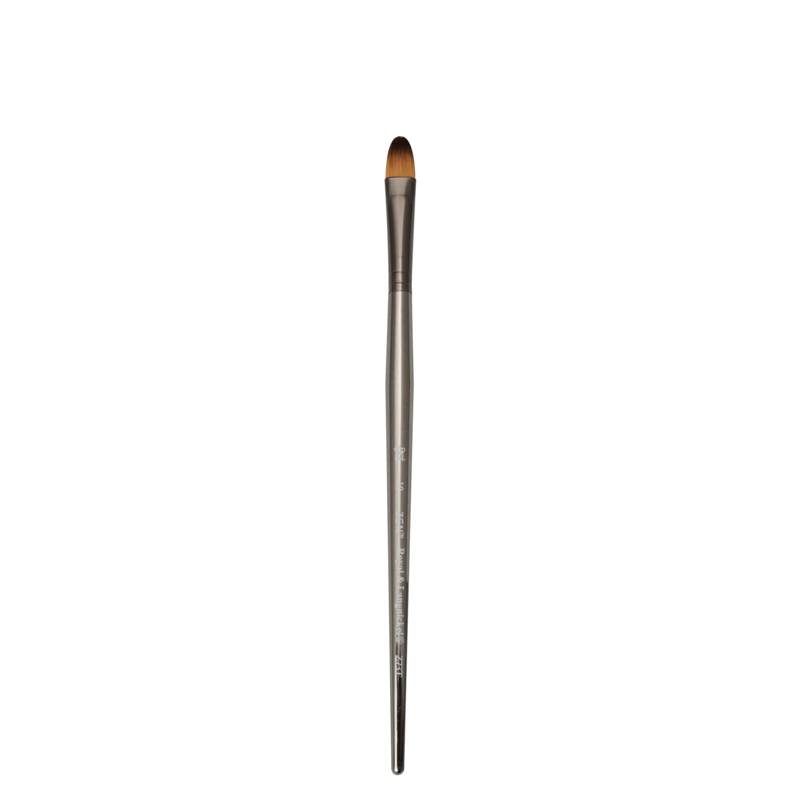 12 Pack: Zen™ Series 73 Short Handle Filbert Brush