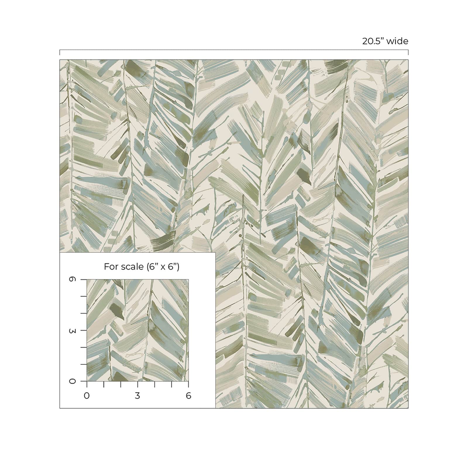 Tommy Bahama Chillin Out Peel & Stick Wallpaper