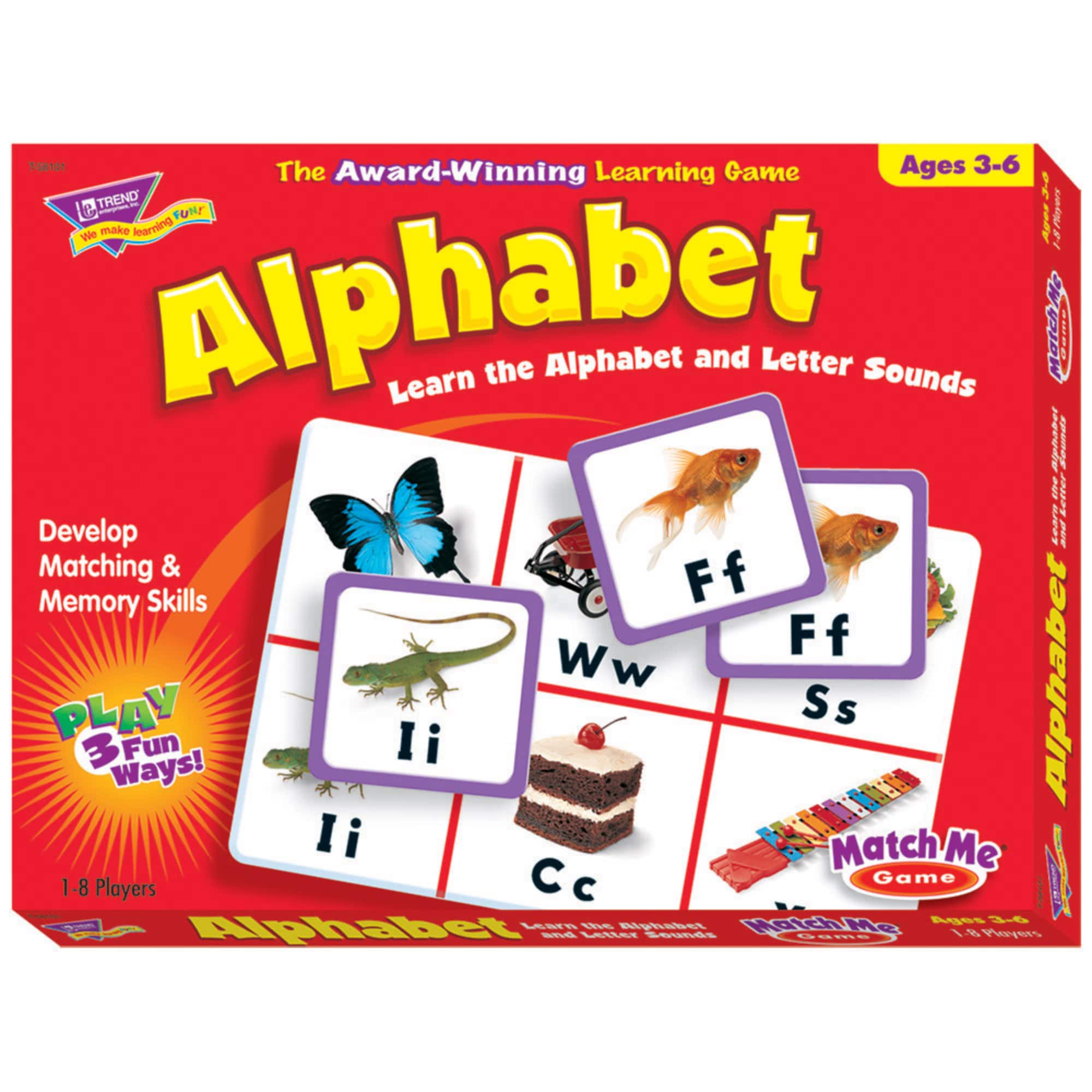 Trend Enterprises® Alphabet Match Me Game