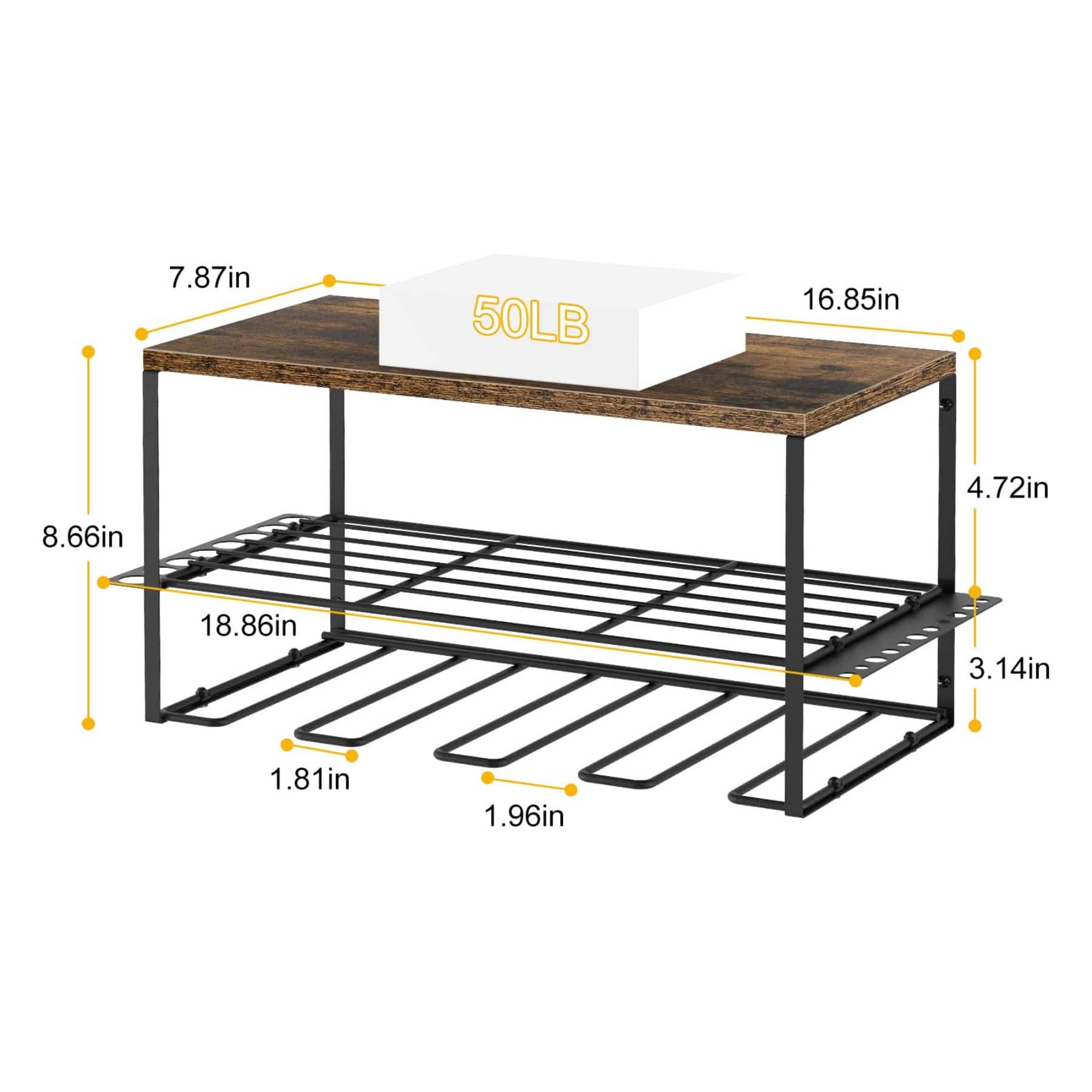 NEX™ 17" Power Tool Wall Organizer, 2ct.