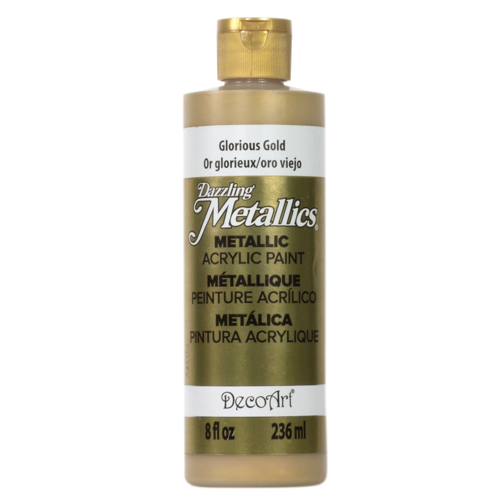 4 Pack: DecoArt® Dazzling Metallics® Paint, 8oz.