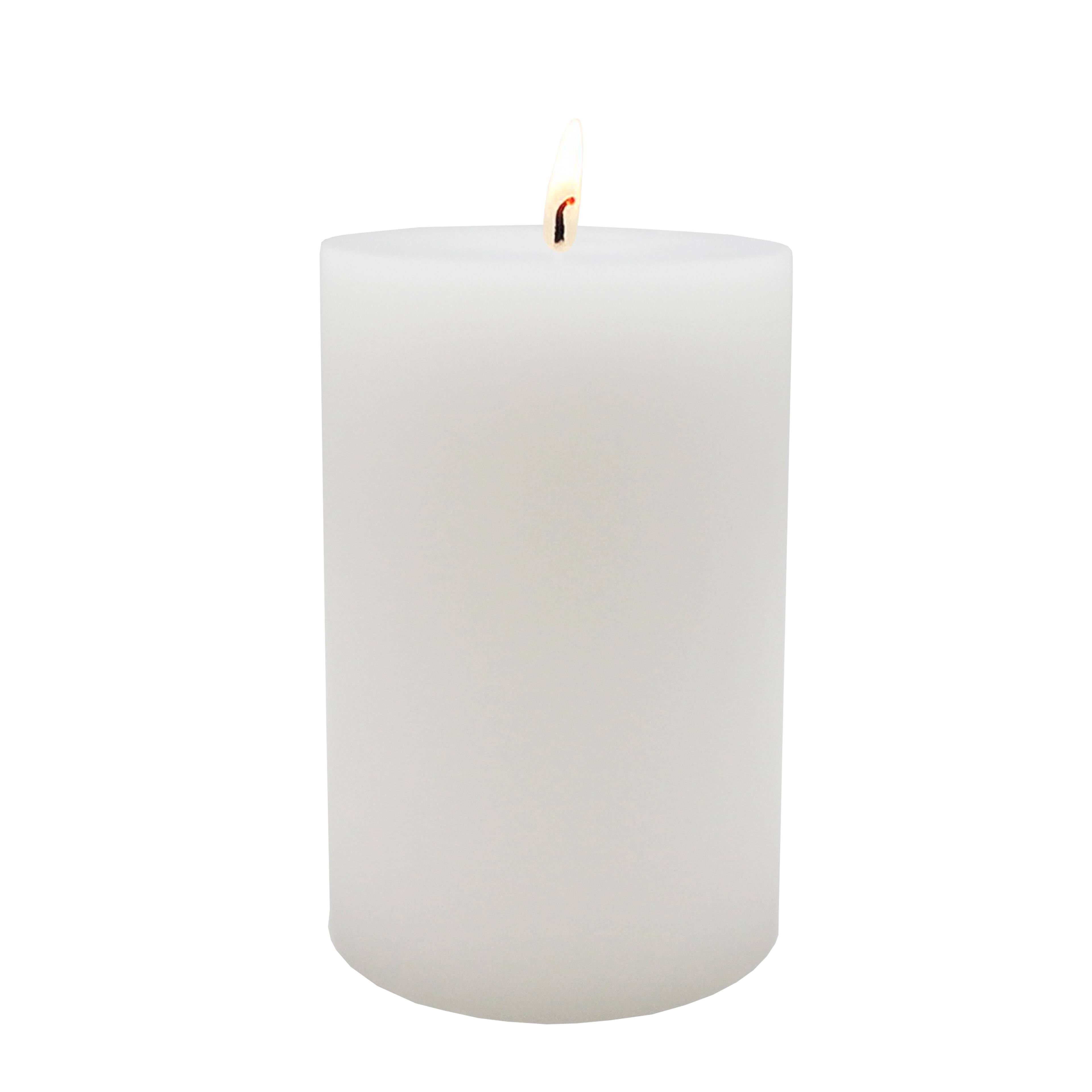 4" x 6" White Pillar Candle by Ashland®