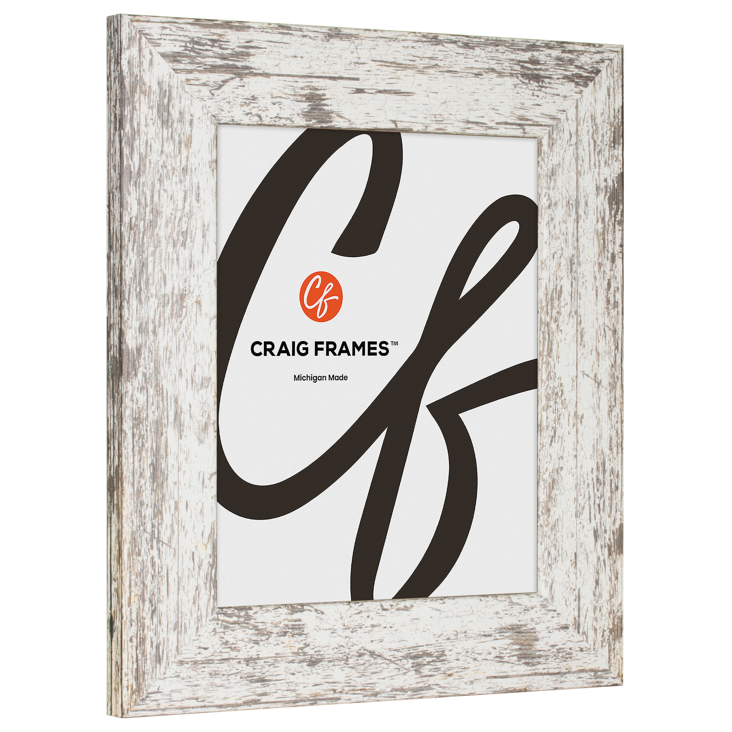 2 Pack Craig Frames American Barn Alabaster White Picture Frame