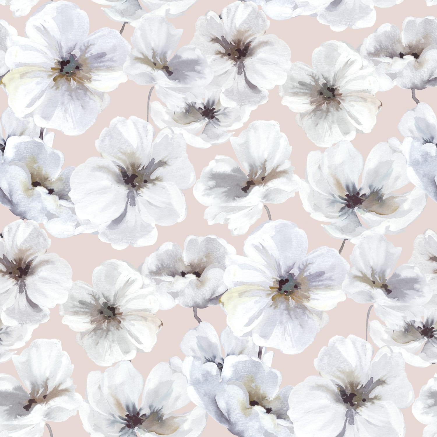 RoomMates Tamara Day Hawthorn Blossom Peel & Stick Wallpaper