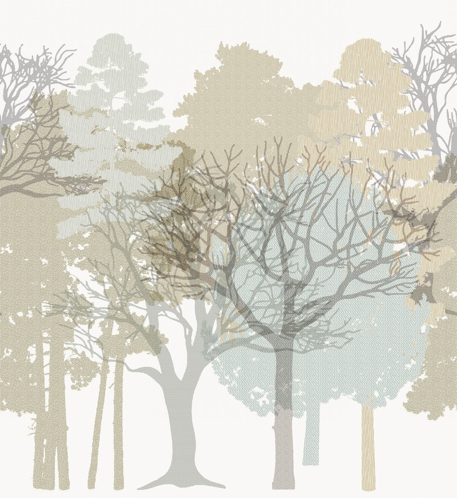 Designs Direct Antibes Nature Forest Wallpaper
