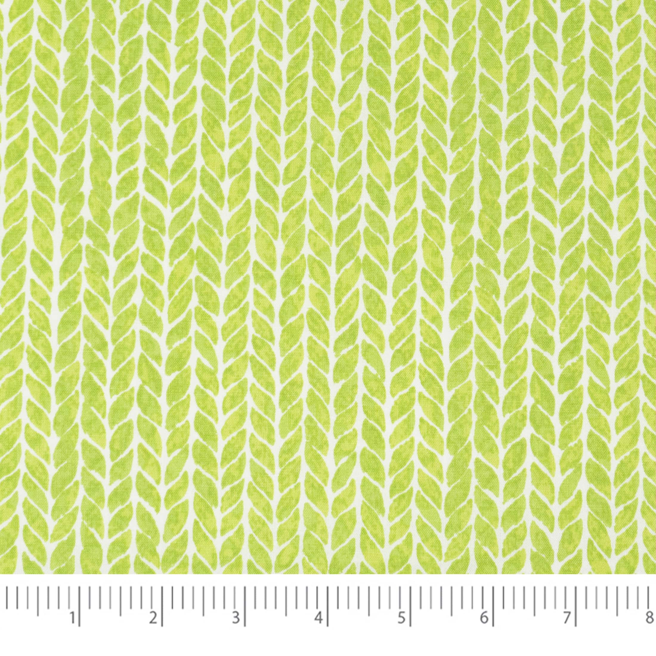 SINGER Pink Green Spring Print Ringspun Cotton Fabric Bundle