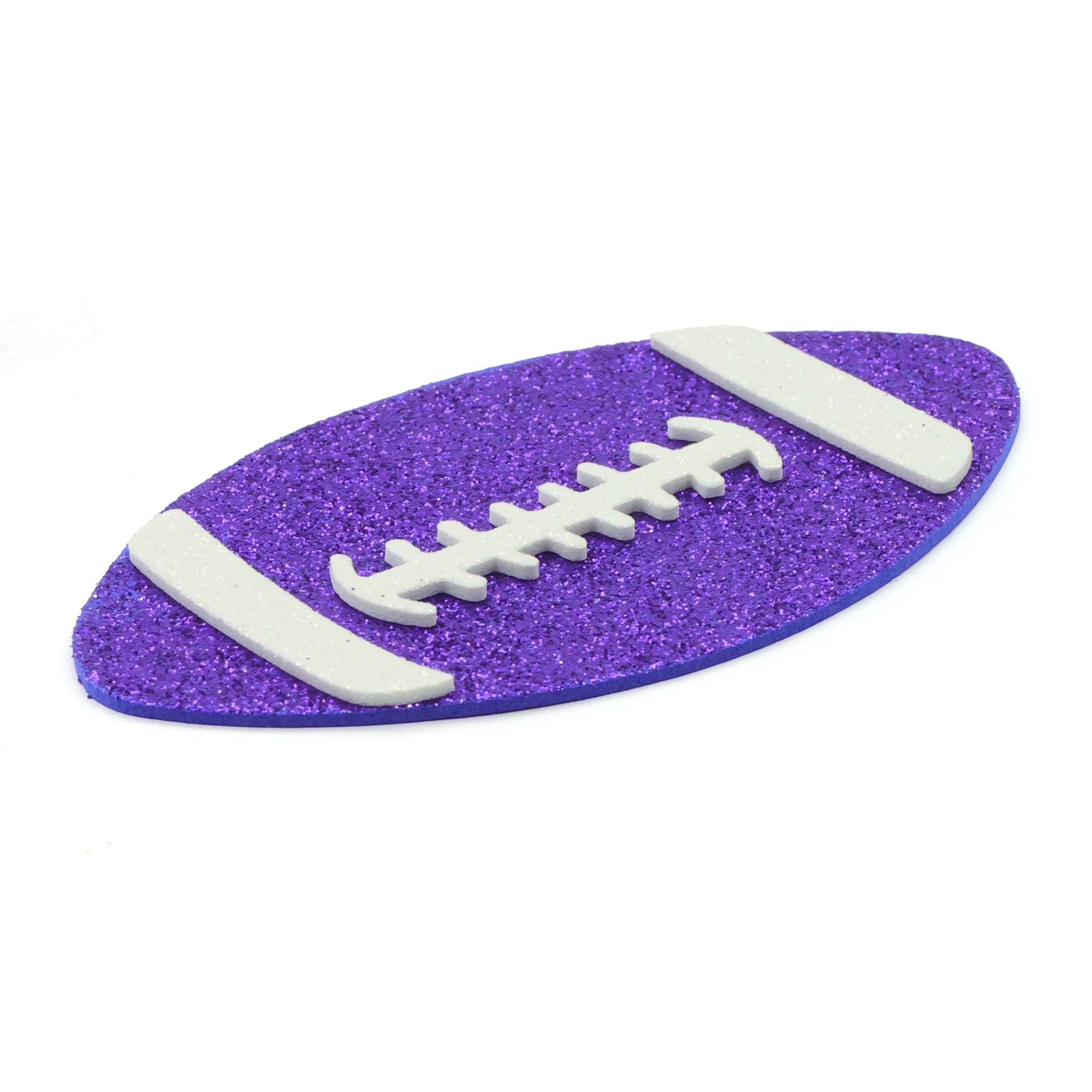 Glitter Football Foam Sticker by Celebrate It
