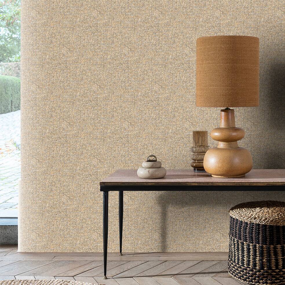 Designs Direct Bossanova Linen Texture Wallpaper