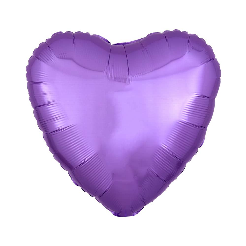 17" Metallic Heart Foil Balloon