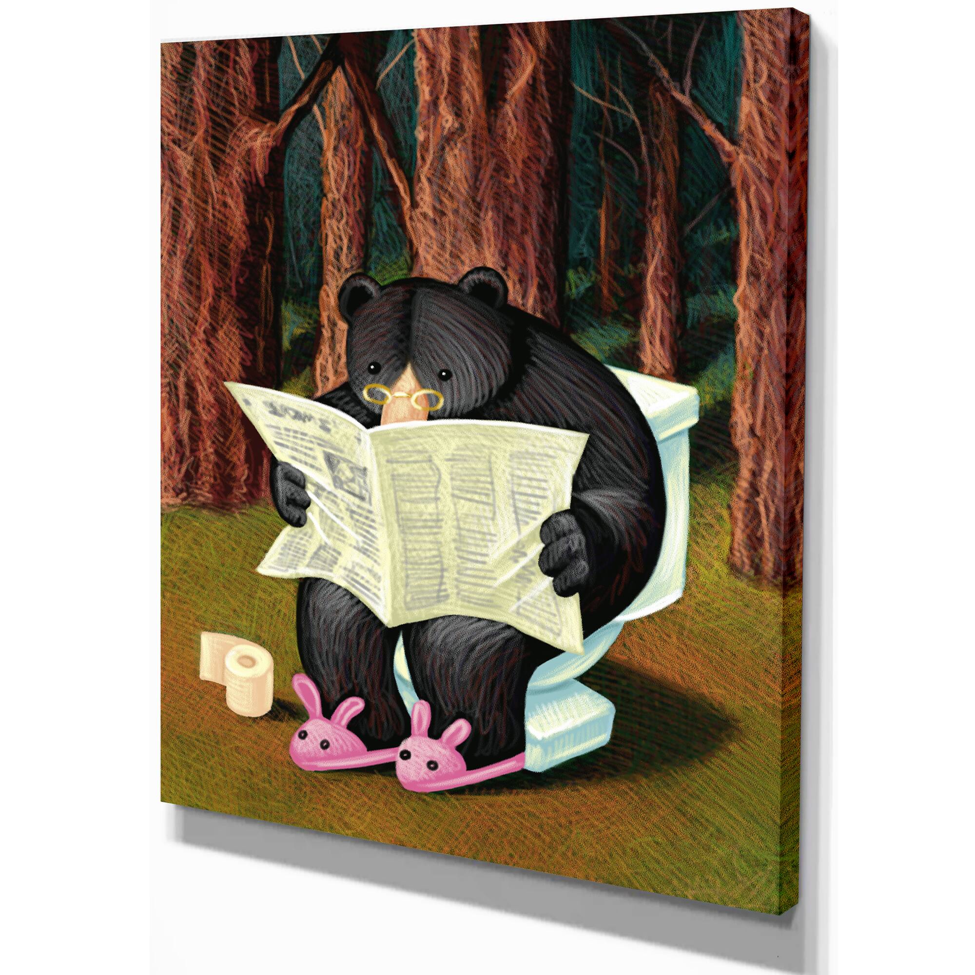 Designart - Bear in the Woods