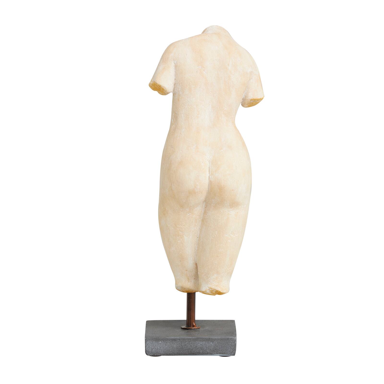 14.25" Half Body Decorative Sculpture