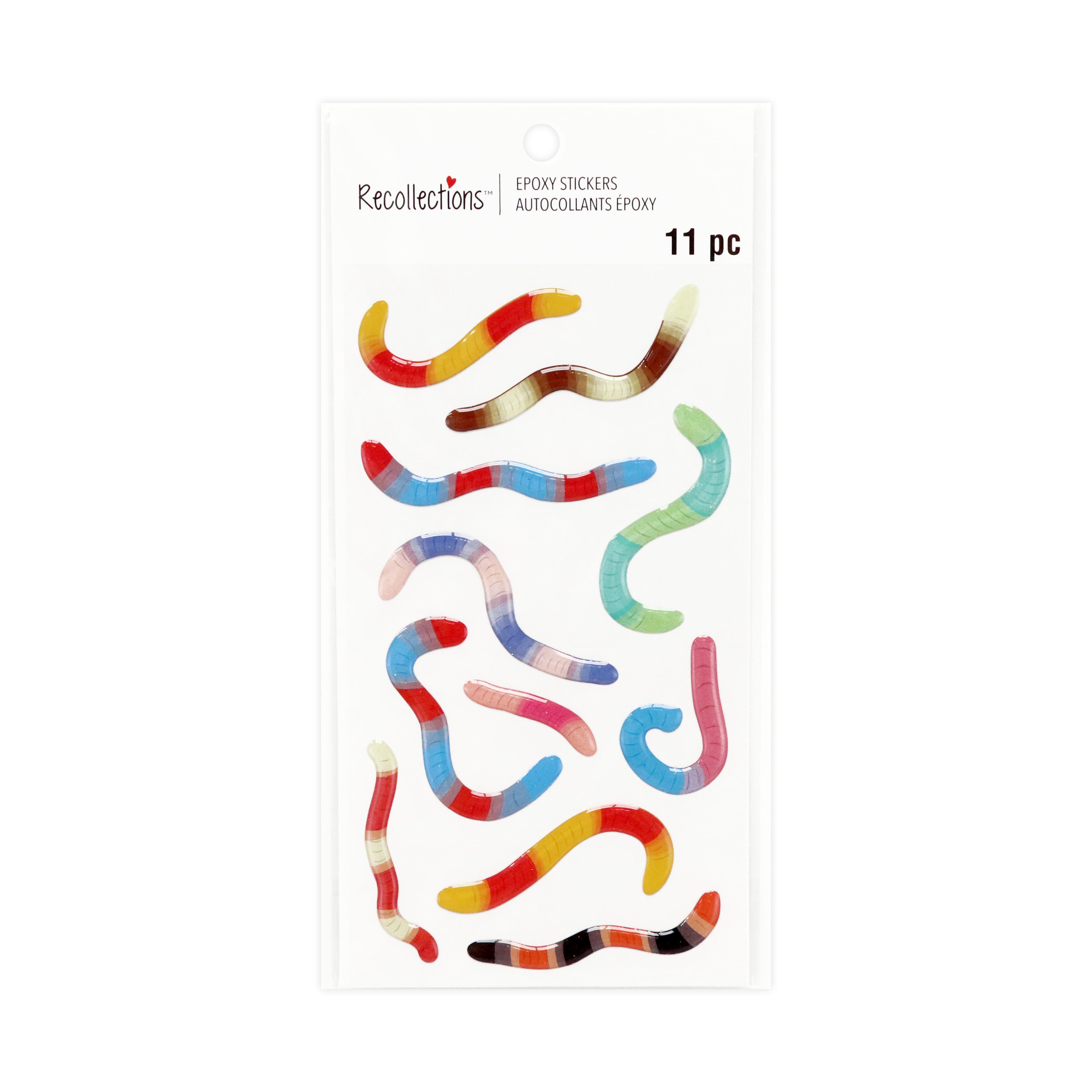 Gummy Worm Stickers by Recollections™