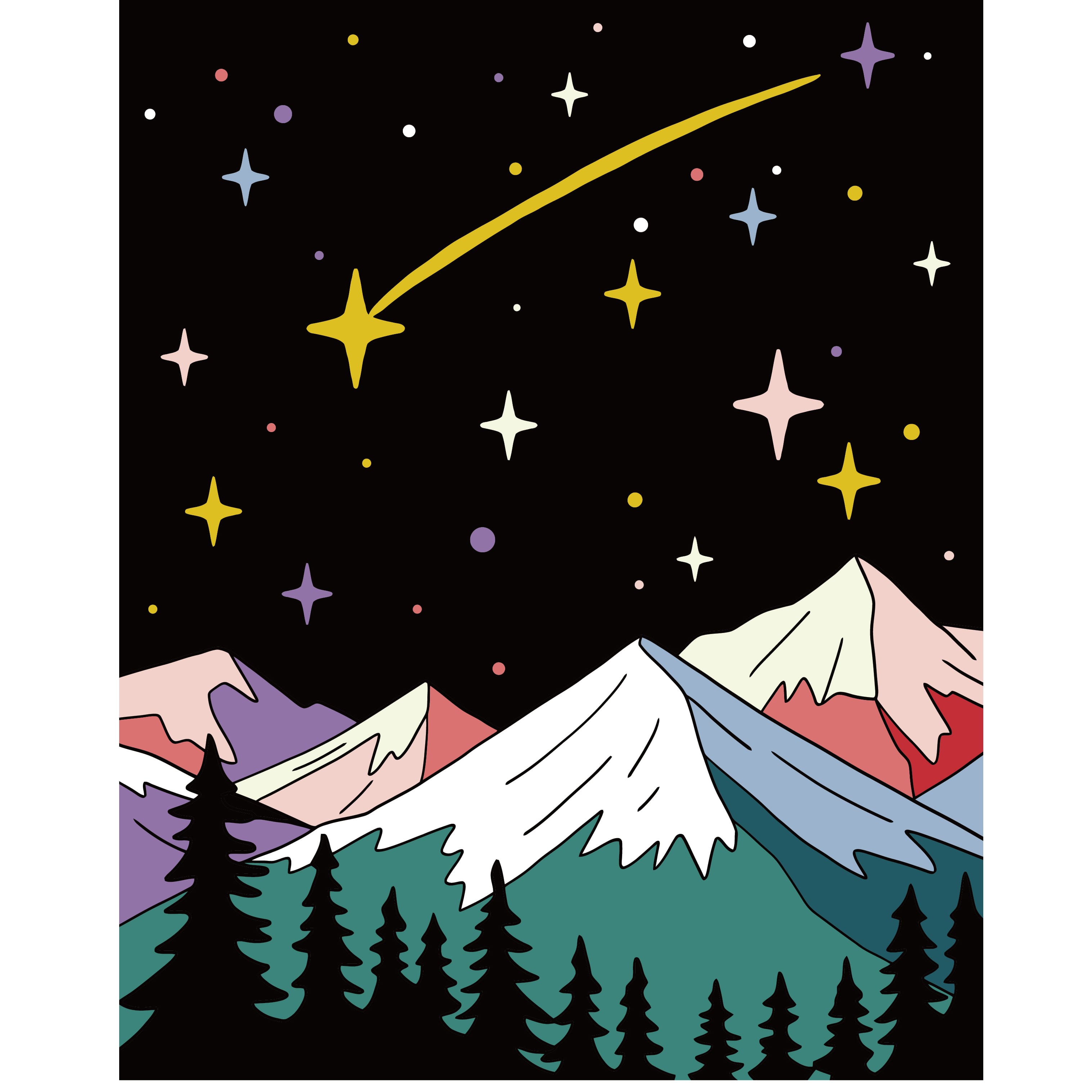 Starlight Floral Paint Marker-by-Number Kit by Artist's Loft®