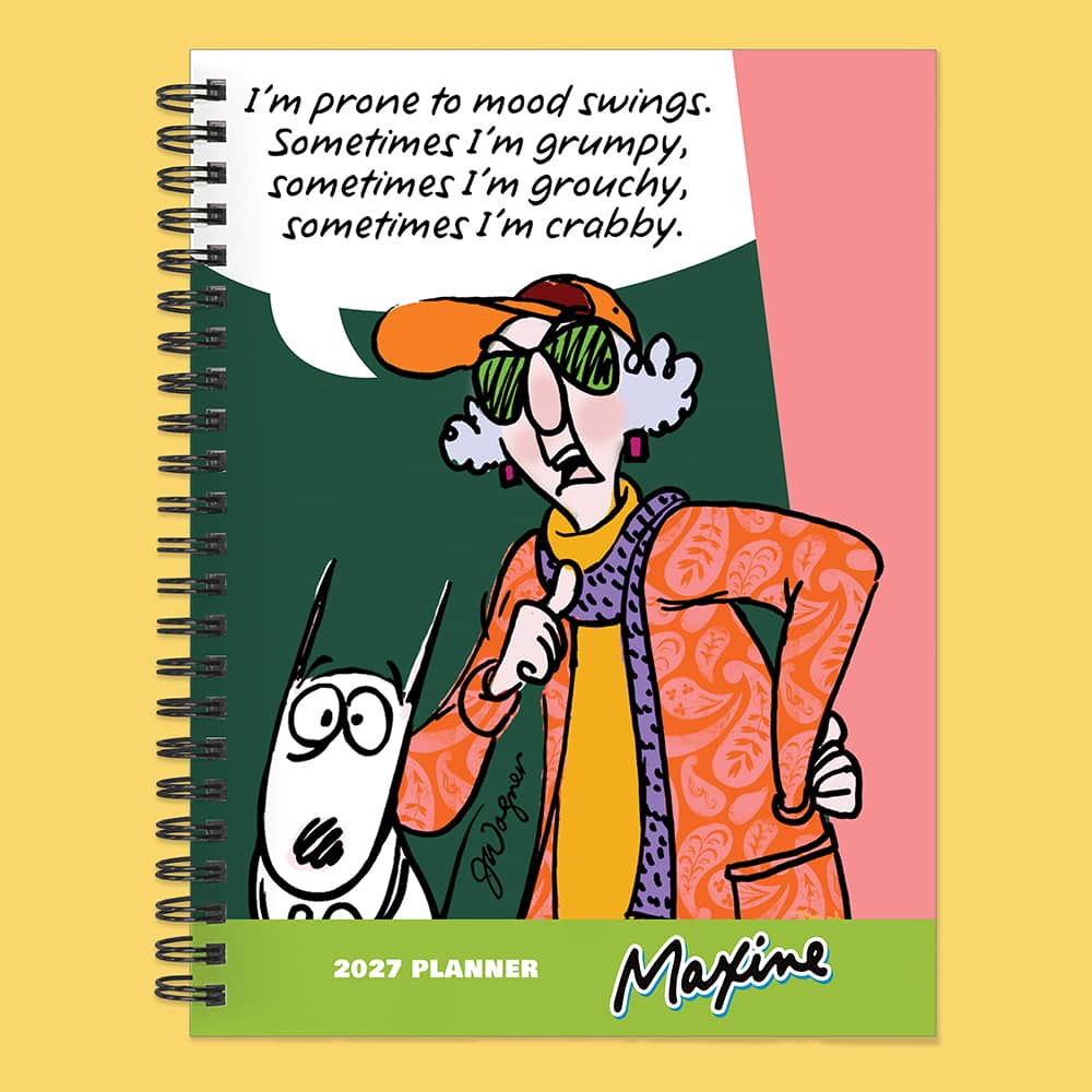 2027 Maxine Medium Weekly Monthly Planner