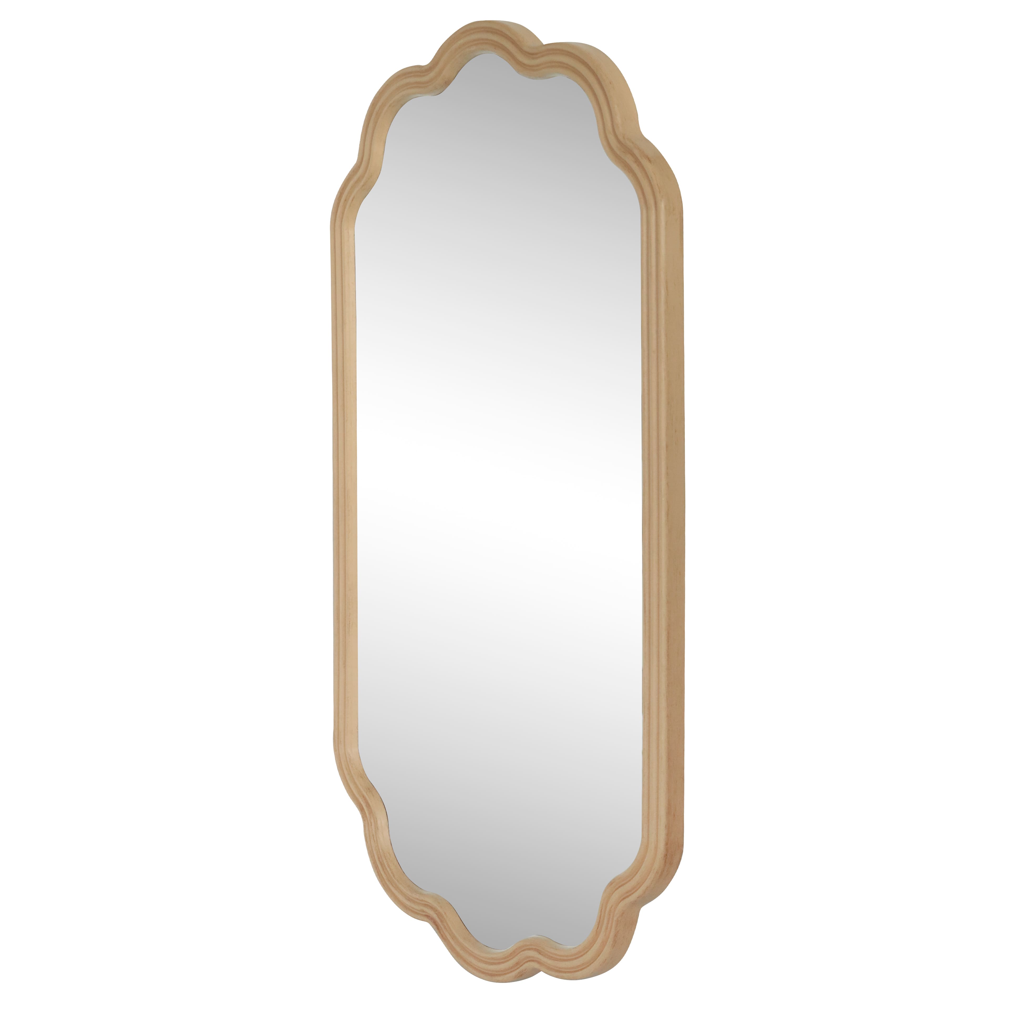 20" x 37.8" Scalloped Wall Mirror by Ashland®