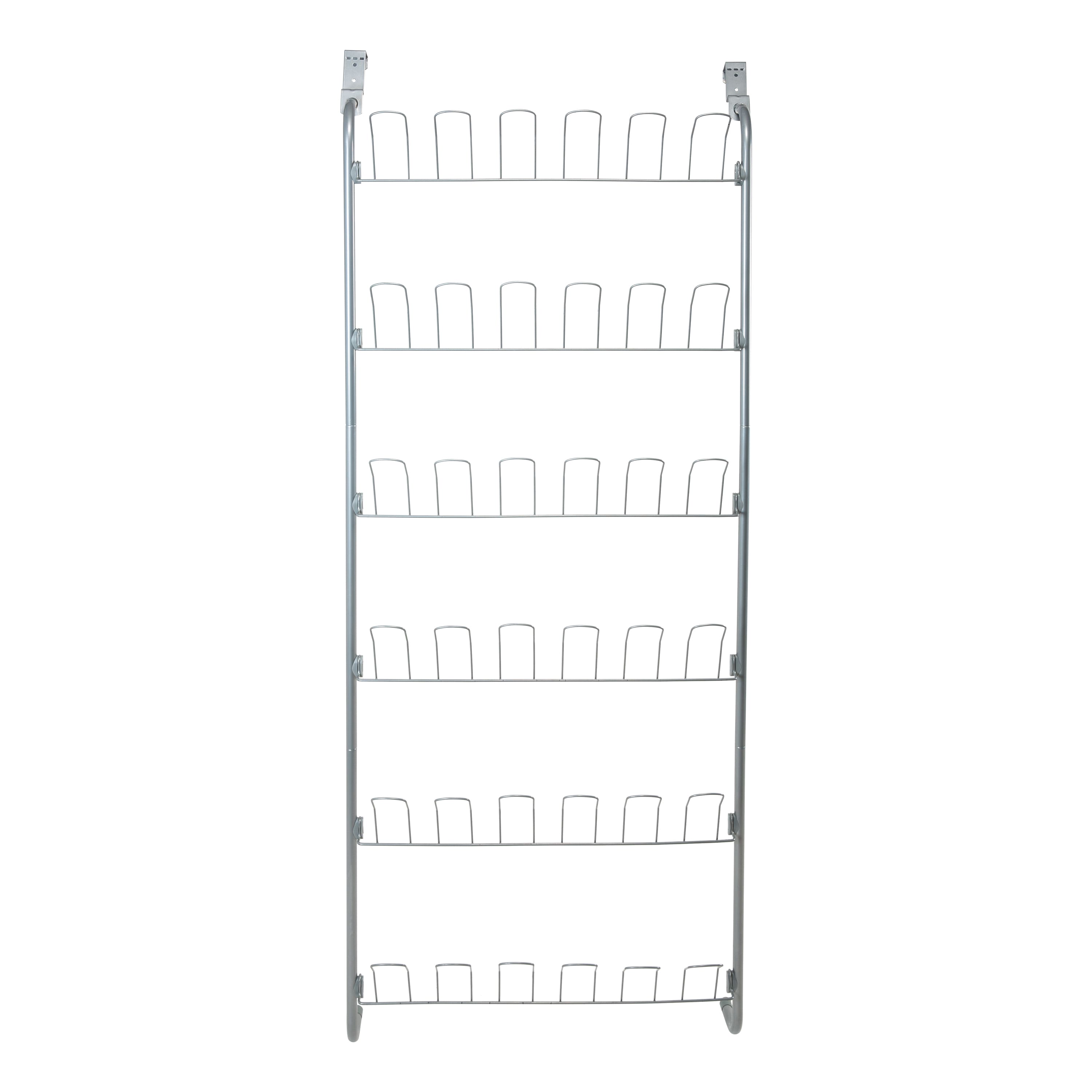Organize It All 18 Pair Over the Door Shoe Rack
