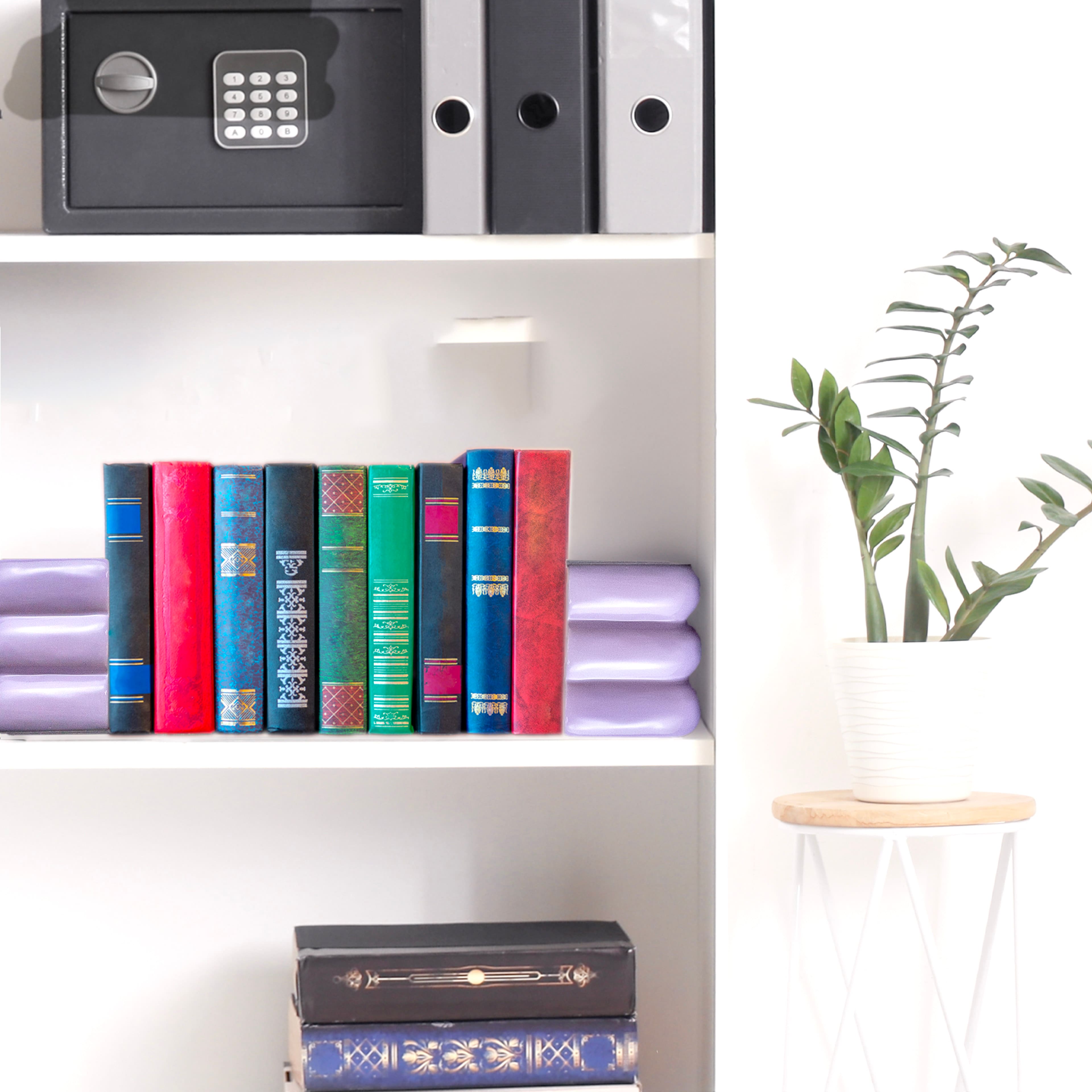 Lavender Bubble Bookend Set