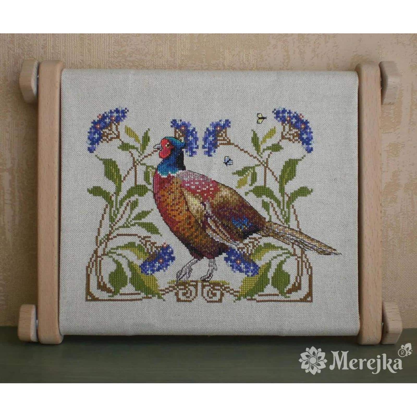 Merejka The Pheasant Counted Cross Stitch Kit